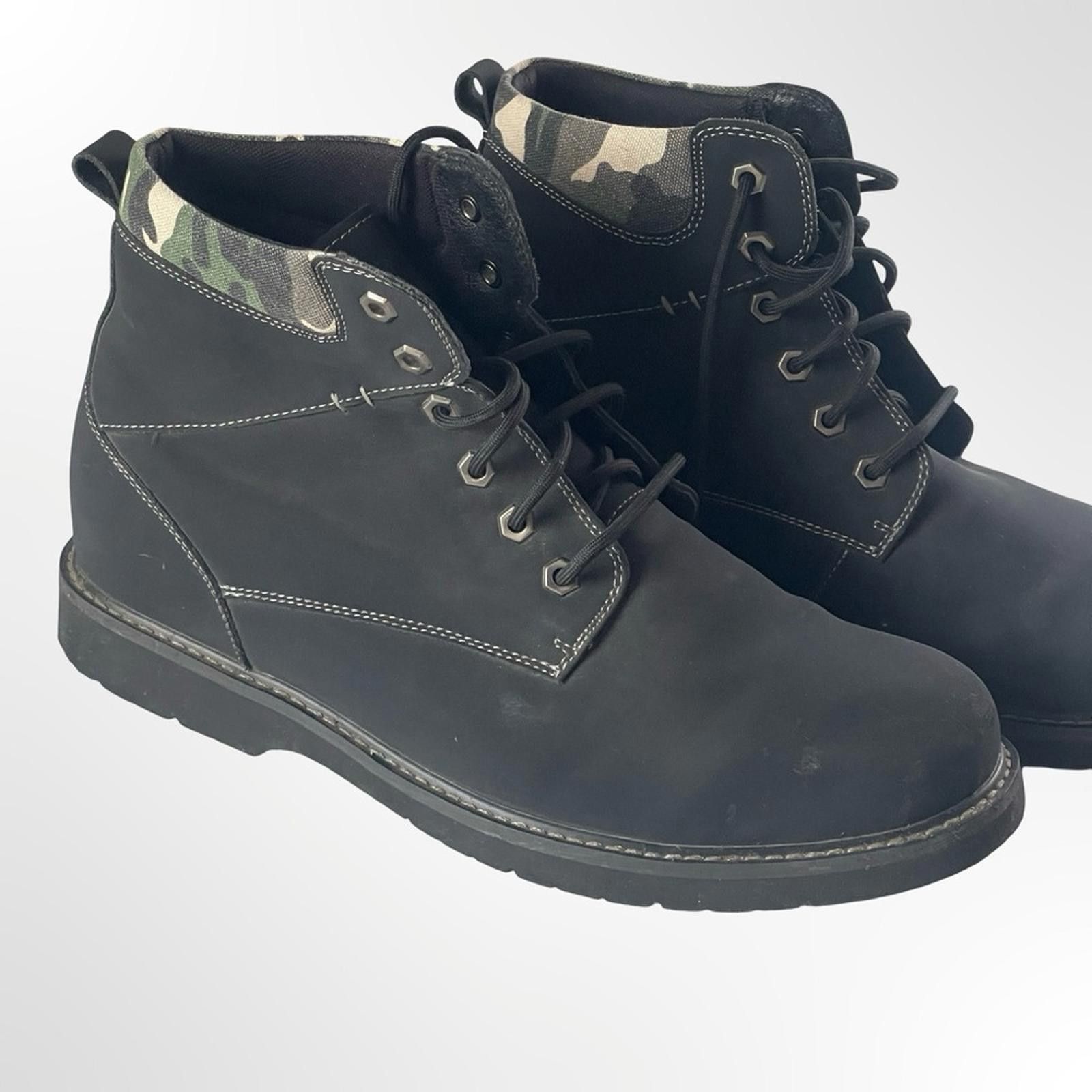 Cartoon Network Calto 2" heightened Black Camouflage Men's Boots in size 12 Size US 12 / EU 45 - 2 Thumbnail