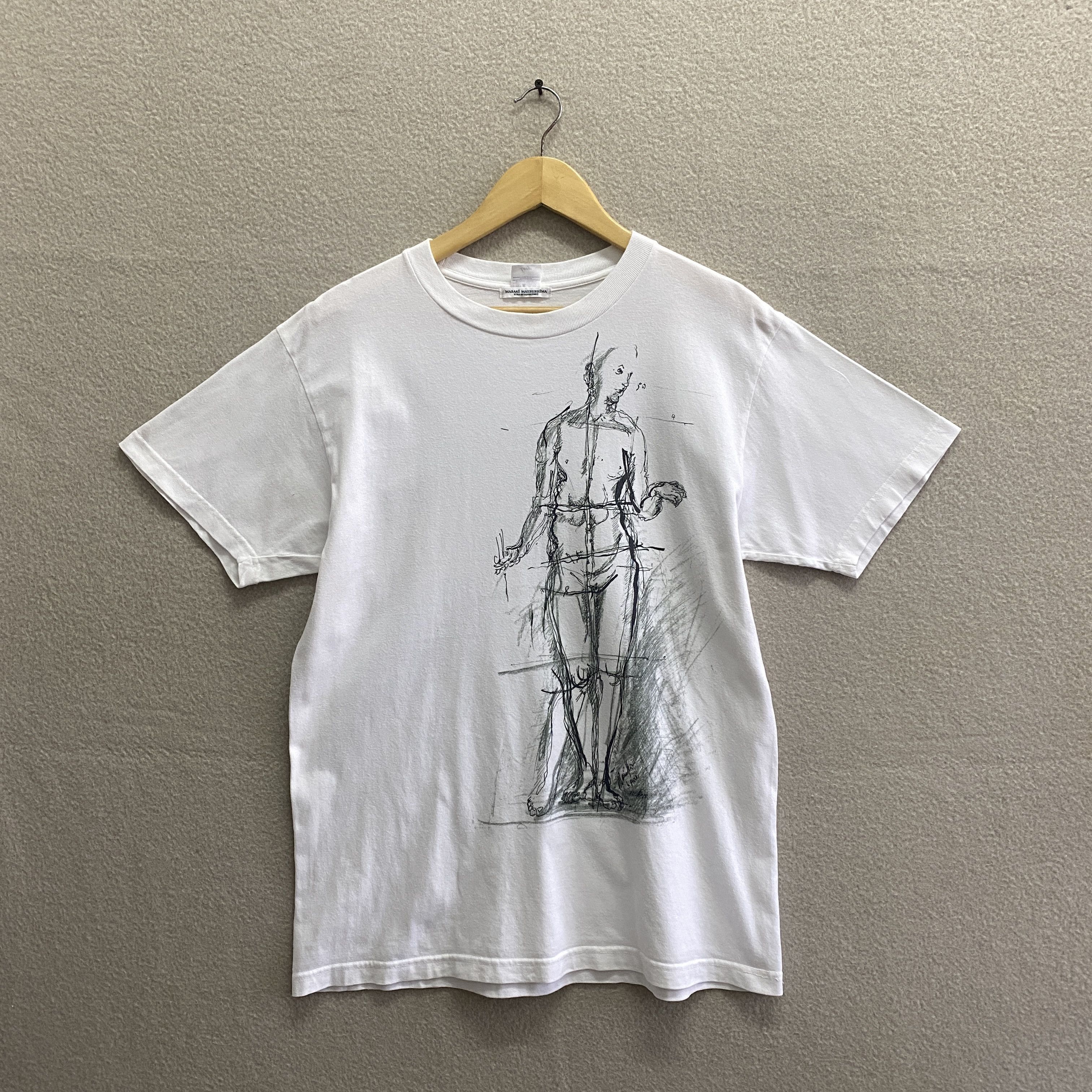 Issey Miyake × Masaki Matsushima × Vintage Vintage Y2K Masaki Matsushima Tshirt Size US M / EU 48-50 / 2 - 1 Thumbnail