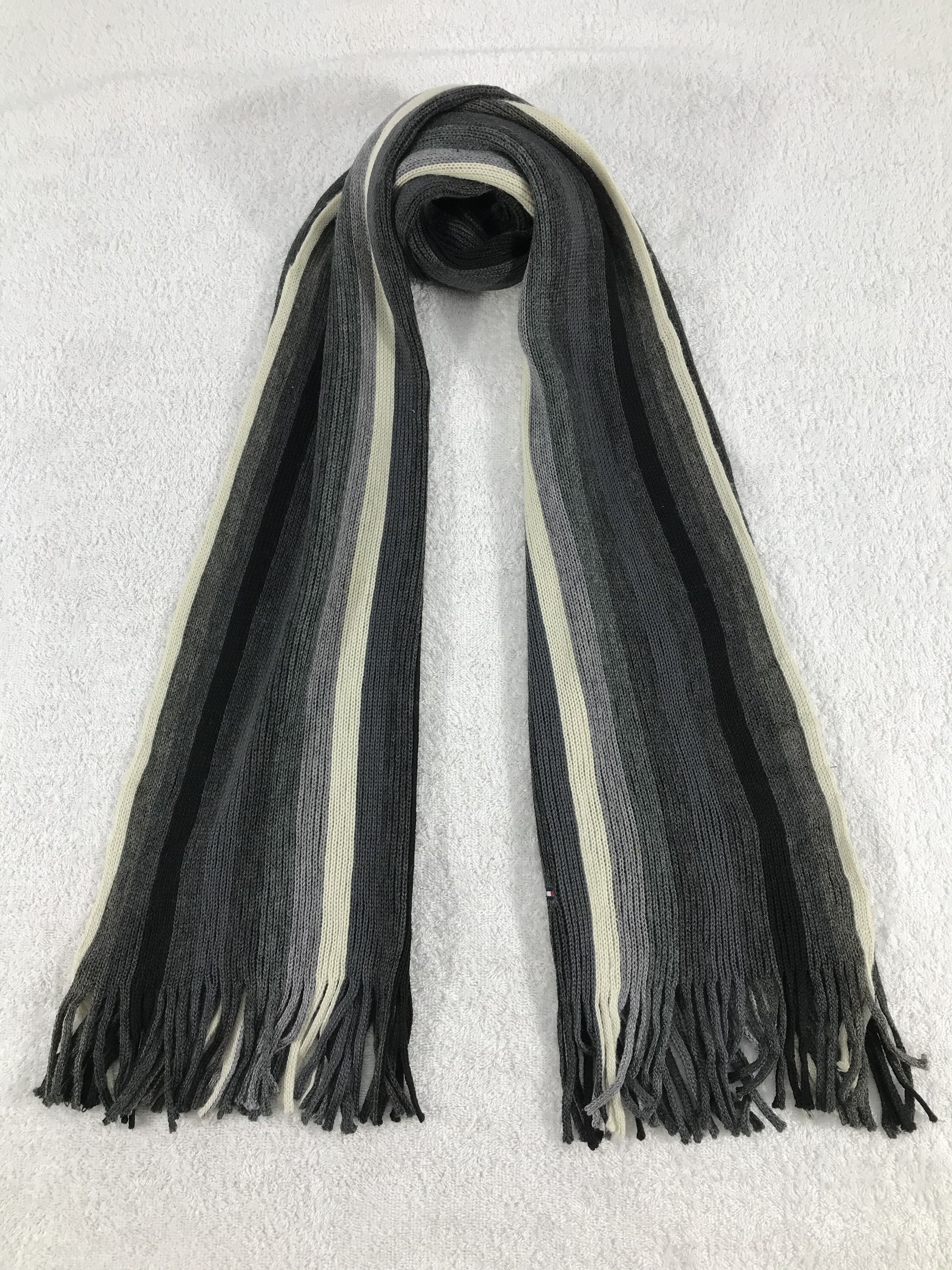 Tommy Hilfiger × Vintage Tommy Hilfiger Scarf / Muffler / Neckwear - WW1530 Size ONE SIZE - 1 Thumbnail