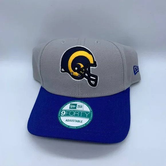 New Era Los Angeles Rams NFL 9Forty New Era Hat Snapback Cap Mens Size ONE SIZE - 1 Thumbnail