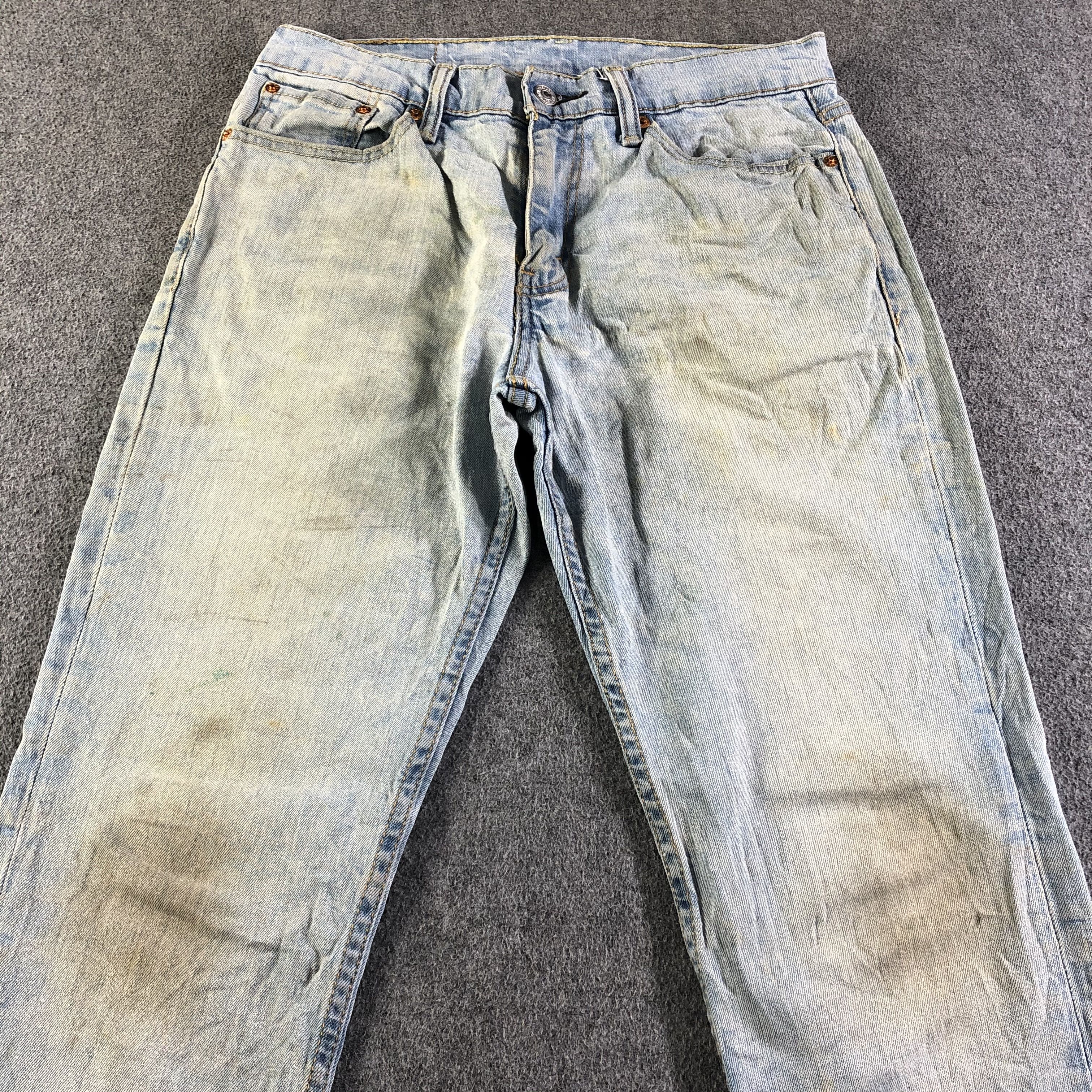 Levi's Vintage Light Wash Levis 511 Jeans-J4446 Size US 31 - 3 Thumbnail