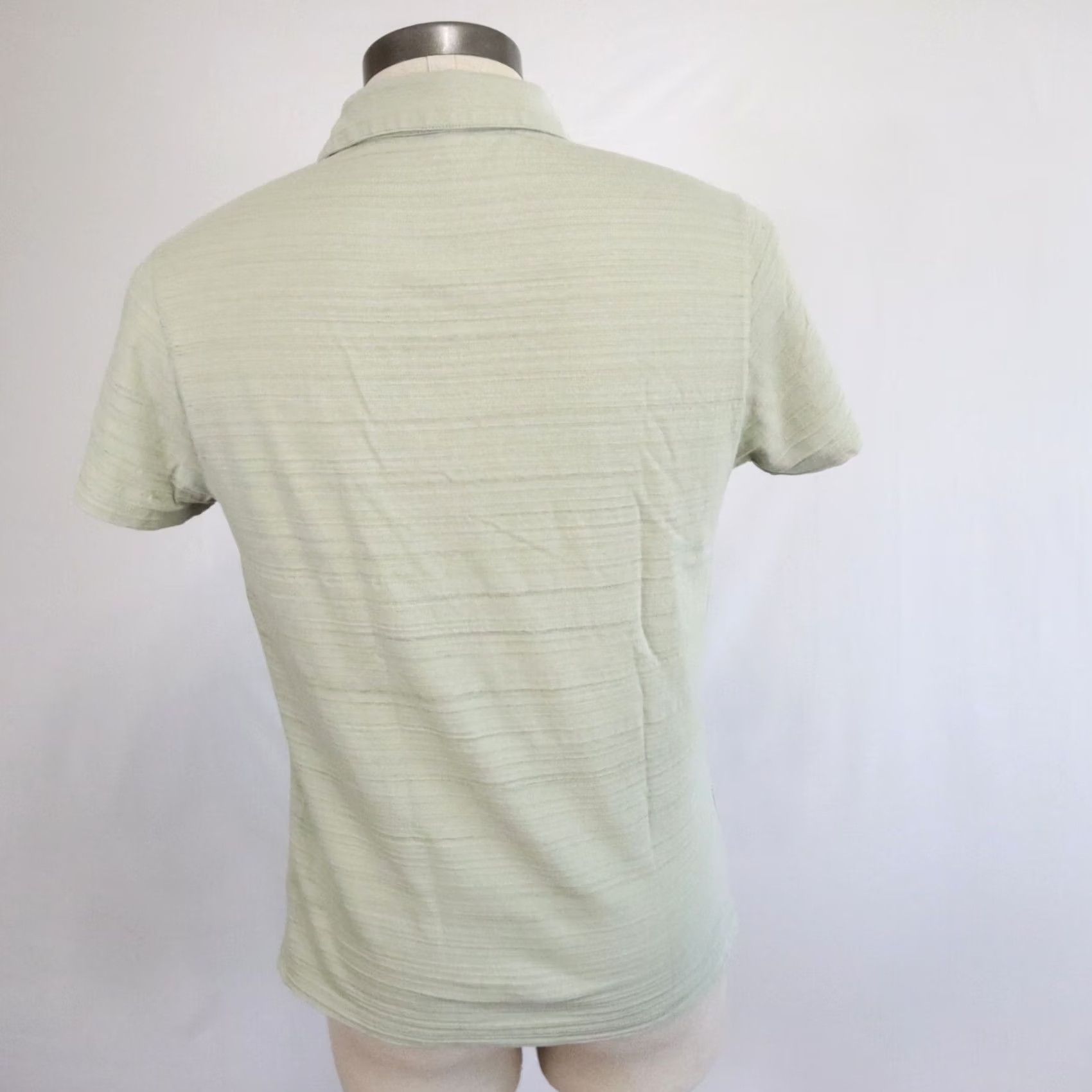 Vintage Robert Barakett Polo Shirt Mens Small Casual Knit Cotton Sage Green Short Sleeve Size US S / EU 44-46 / 1 - 4 Thumbnail