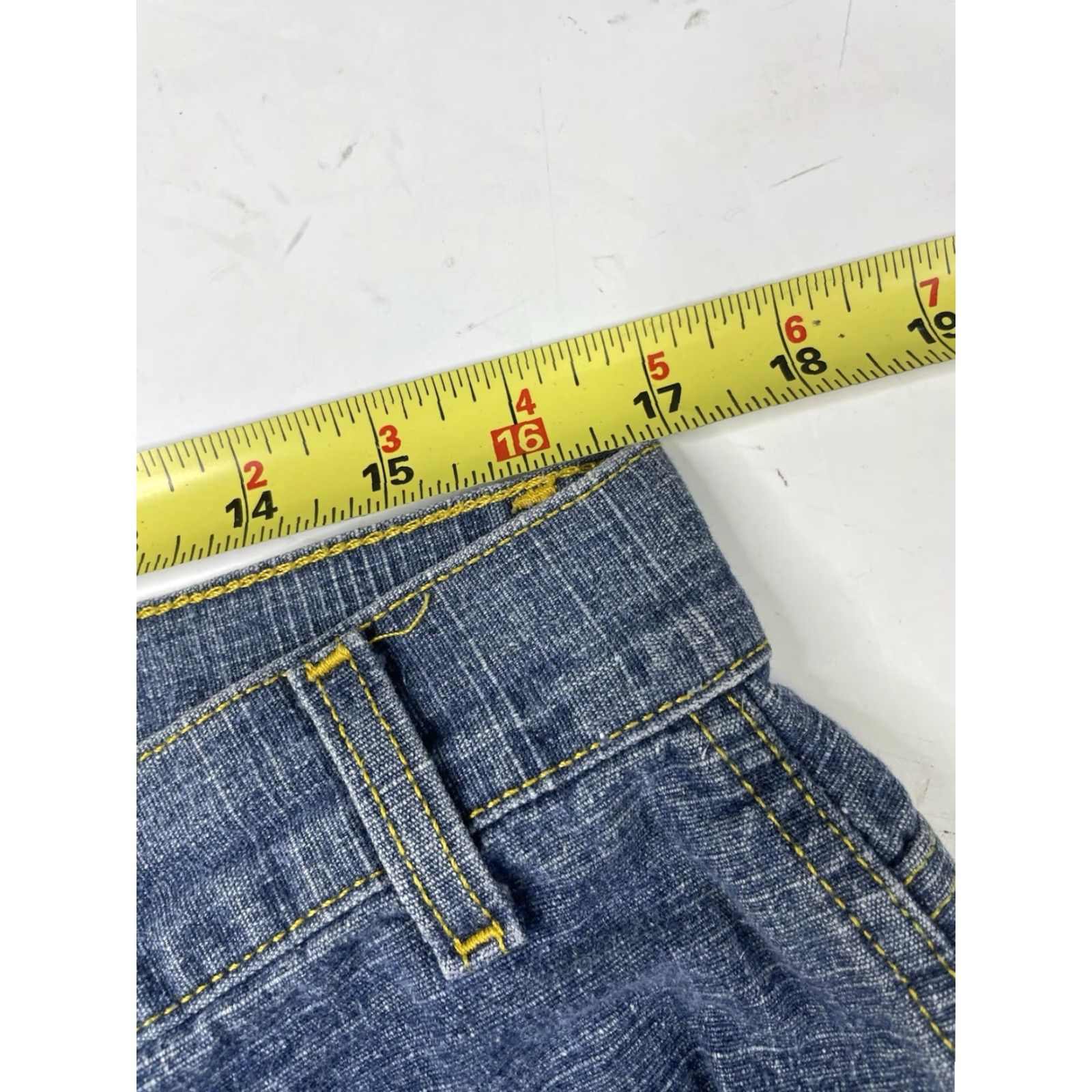 Phat Farm VINTAGE Phat Farm Jorts Cargo Jeans Shorts Men's 34 Denim Blue 90s Pockets Size US 34 / EU 50 - 8 Thumbnail
