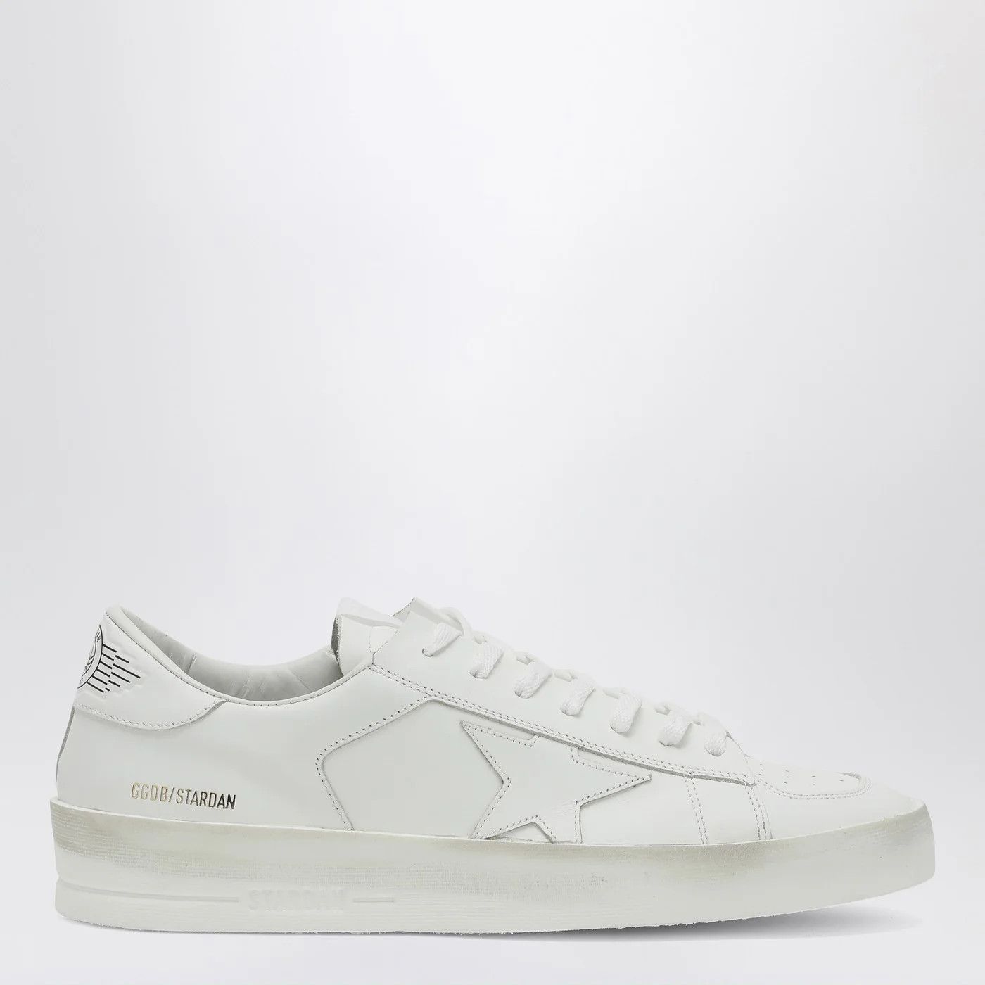 Golden Goose o1d2blof0426 Stardan Low-Top Sneakers in White Size US 7 / EU 40 - 1 Thumbnail