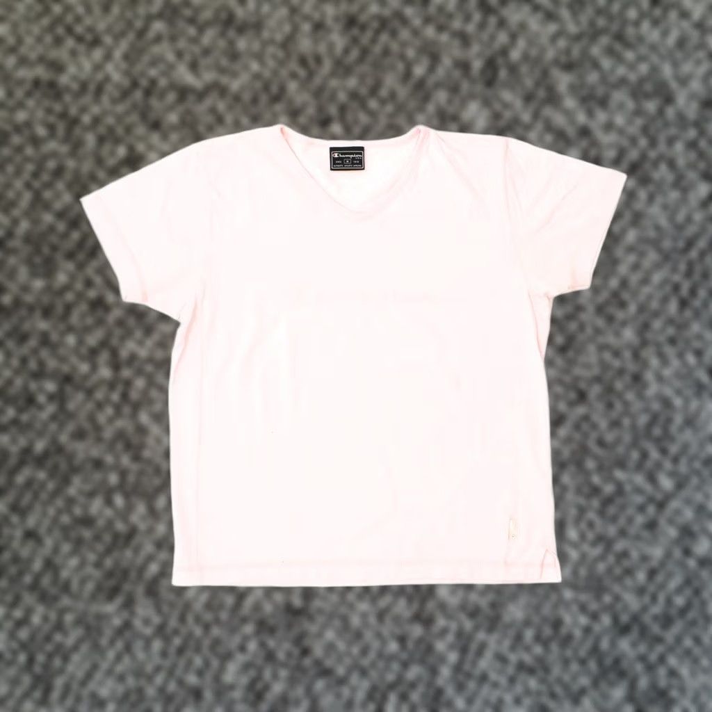 Champion CHAMPION Womens T-Shirt Medium Pink Cotton Graphic Top Size M / US 6-8 / IT 42-44 - 1 Thumbnail