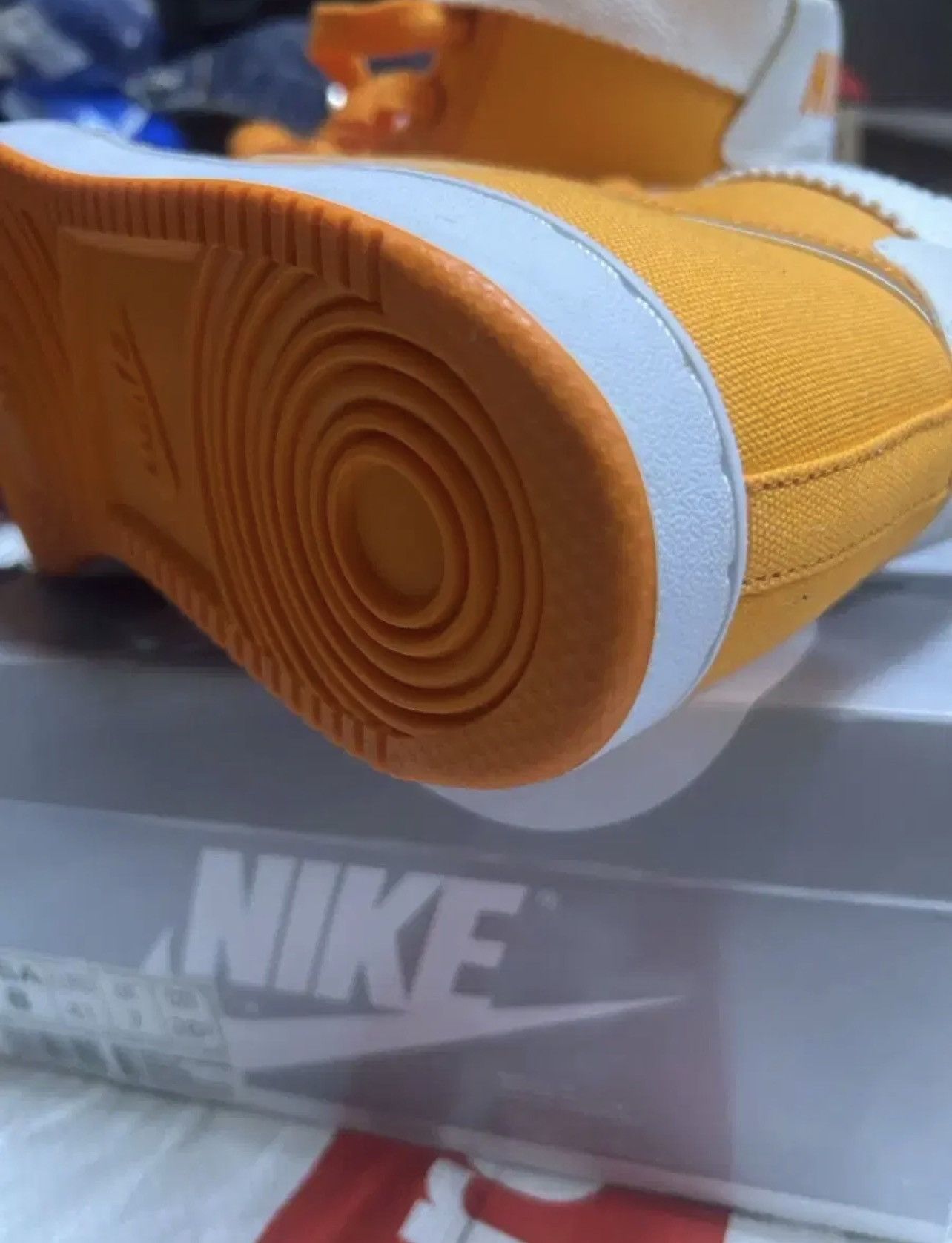 Nike Nike Vandal High Supreme Orange Canvas Doc Brown Size US 8 / EU 41 - 11 Thumbnail
