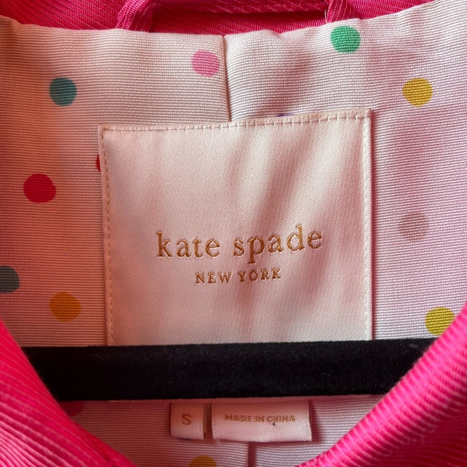 Kate Spade Kate Spade pink fall trench coat / jacket Sz: S Size S / US 4 / IT 40 - 9 Thumbnail
