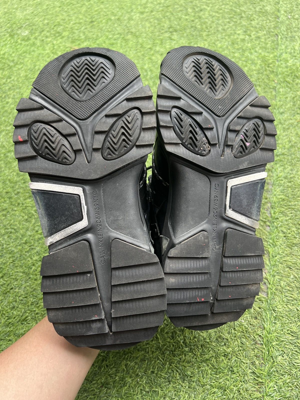 Calvin Klein 205W39NYC (💥RARE) Calvin Klein 205W39NYC Black Sneakers Size US 7 / EU 40 - 7 Thumbnail