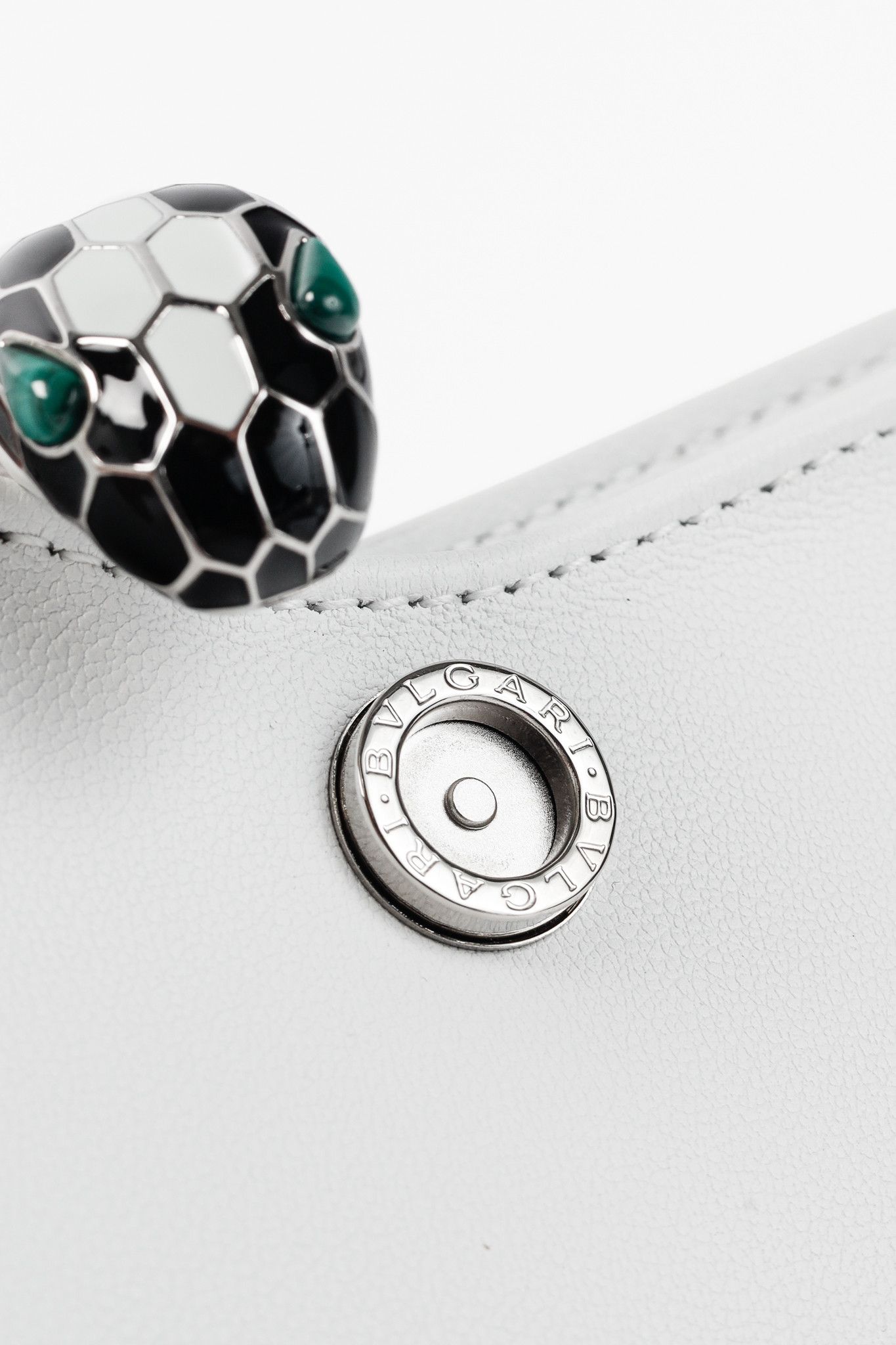 Bvlgari Bvlgari White Serpenti Bag Size ONE SIZE - 10 Thumbnail