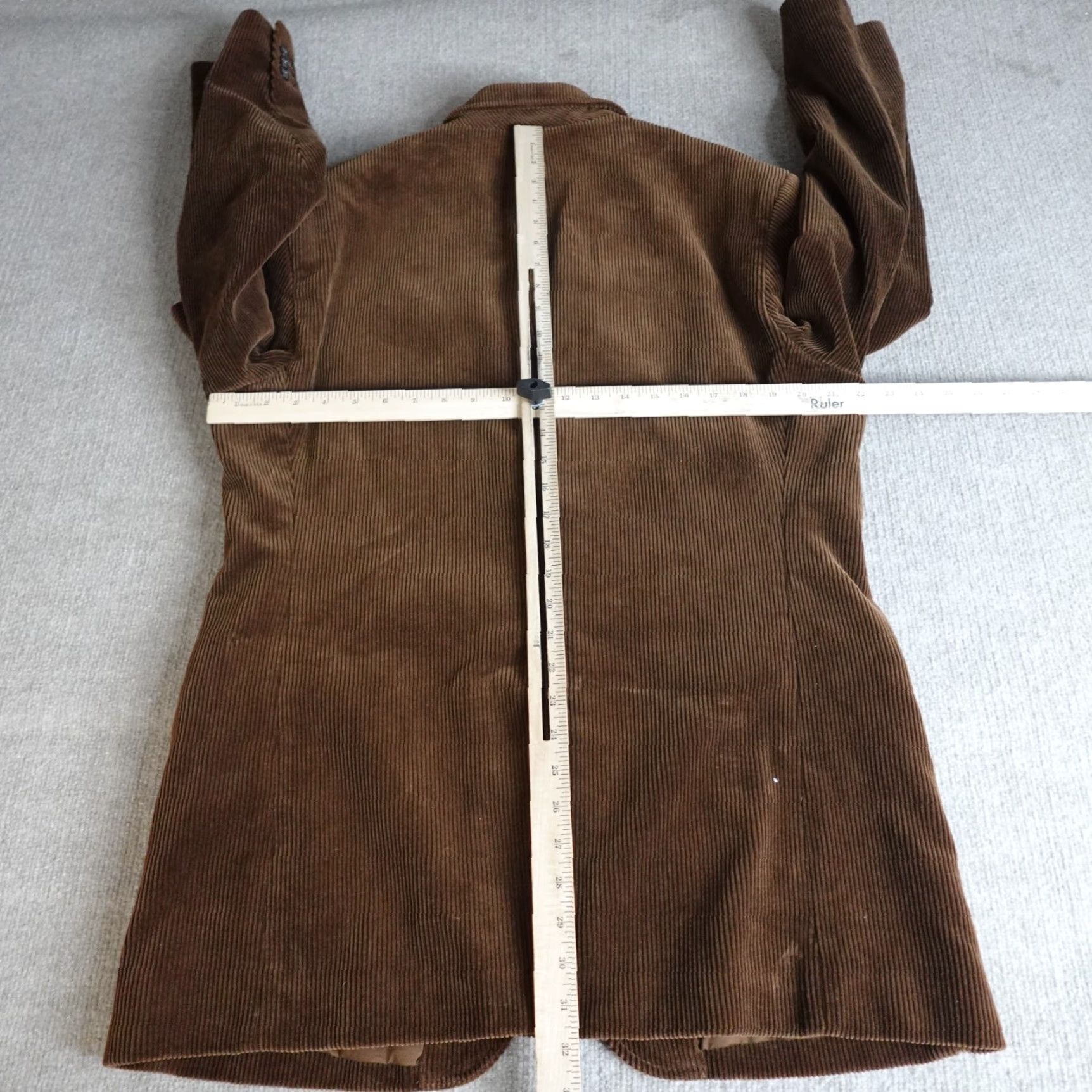 Polo Ralph Lauren VINTAGE Polo Ralph Lauren Sport Coat Large Brown Corduroy Size US L / EU 52-54 / 3 - 3 Thumbnail