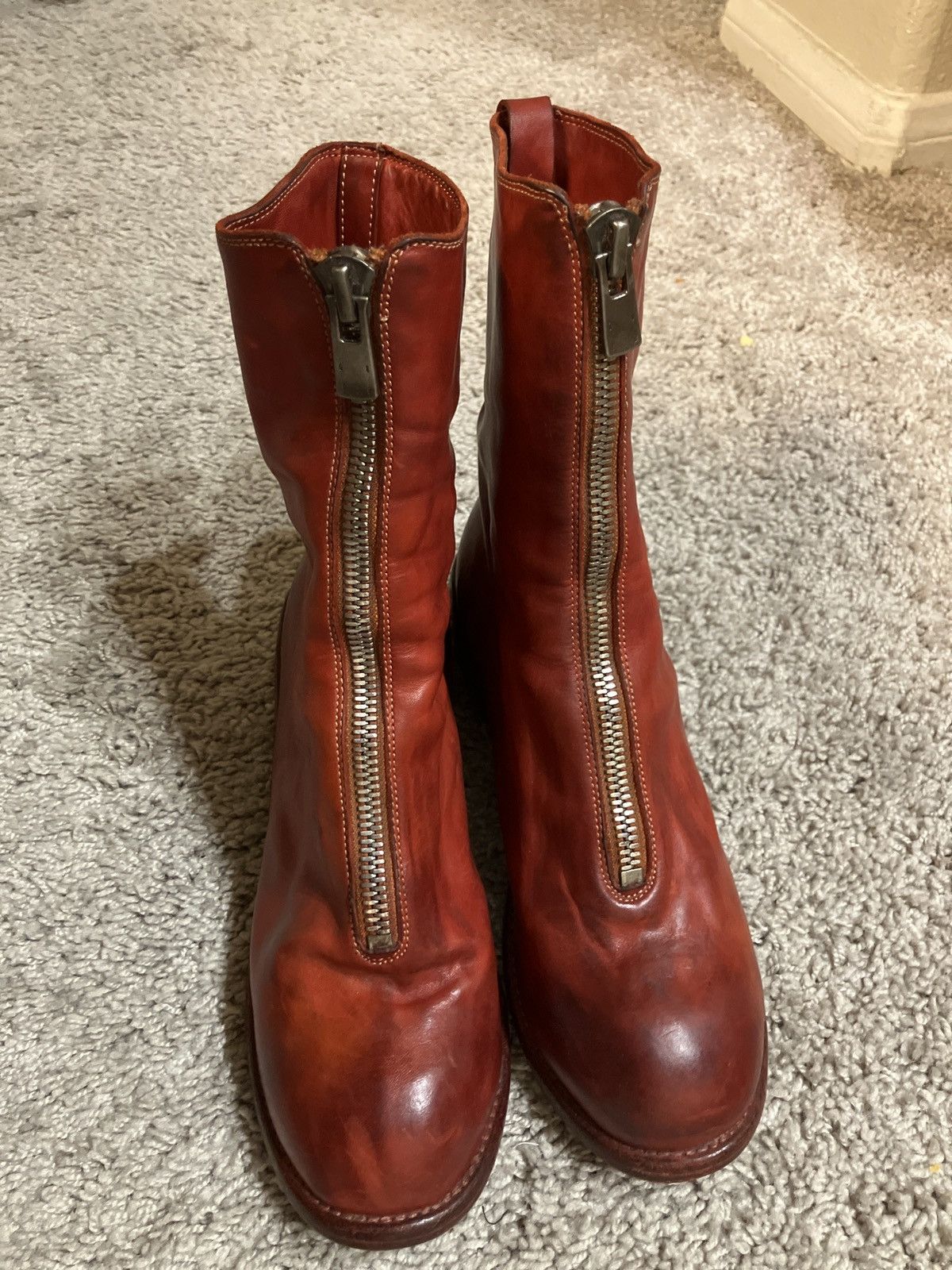 Guidi Red Guidi PL2 Size US 8 / IT 38 - 2 Thumbnail
