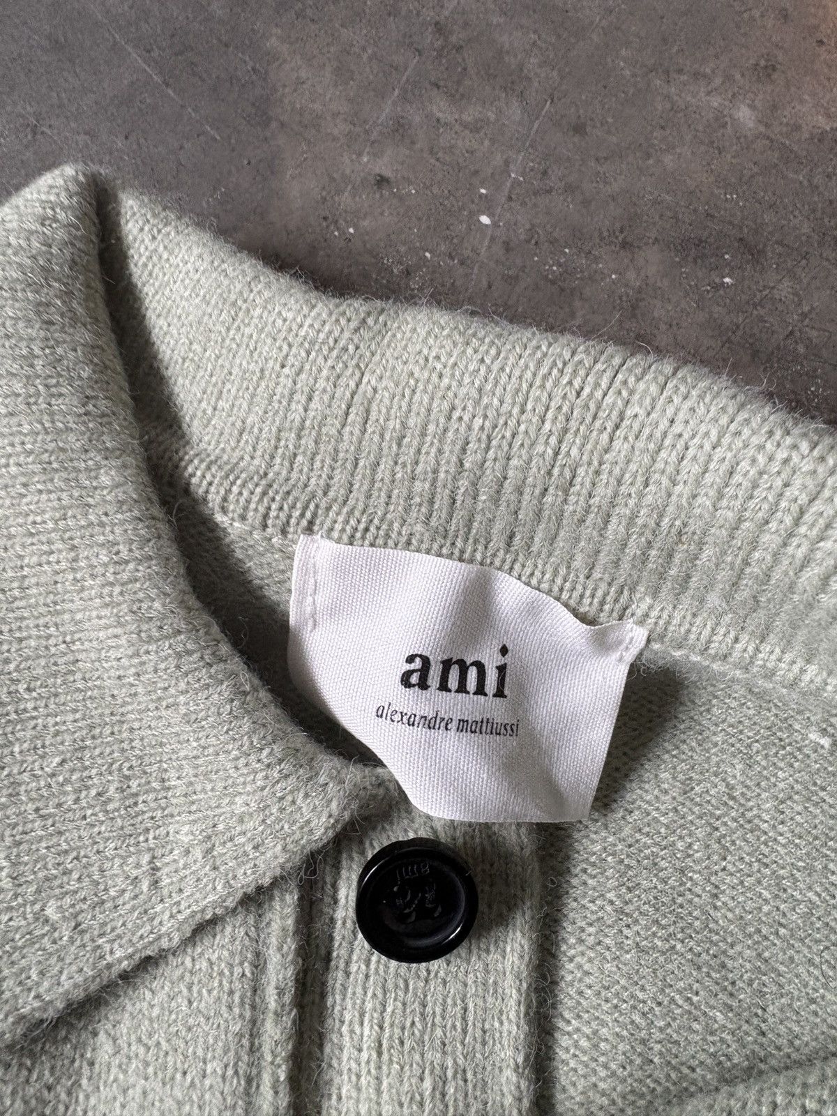 AMI Ami Paris De Coeur Polo Shirt Size US M / EU 48-50 / 2 - 2 Thumbnail