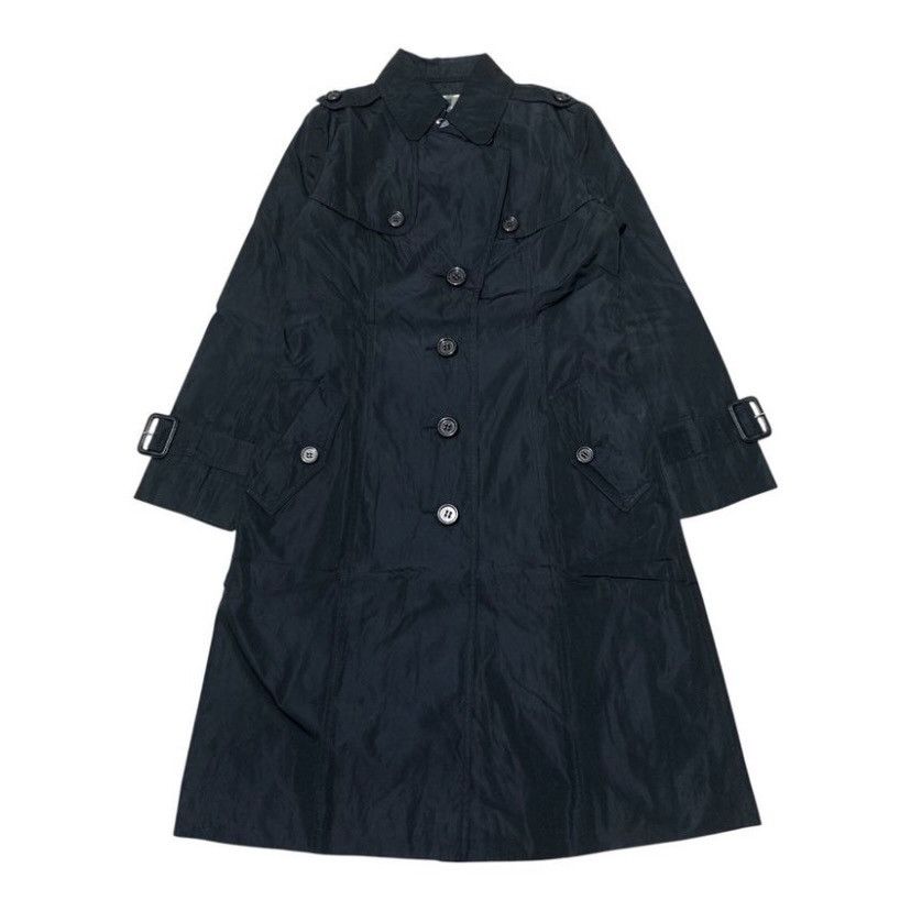 Burberry VTG 90s BURBERRY LONG COAT NOVA CHECK Size XS / US 0-2 / IT 36-38 - 4 Thumbnail