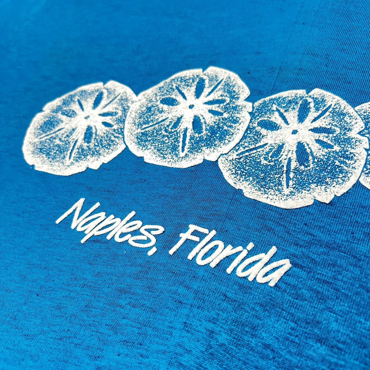 Vintage Florida Tee Shirt Sand Naples Beach Single Stitch 1980s Size US L / EU 52-54 / 3 - 4 Thumbnail