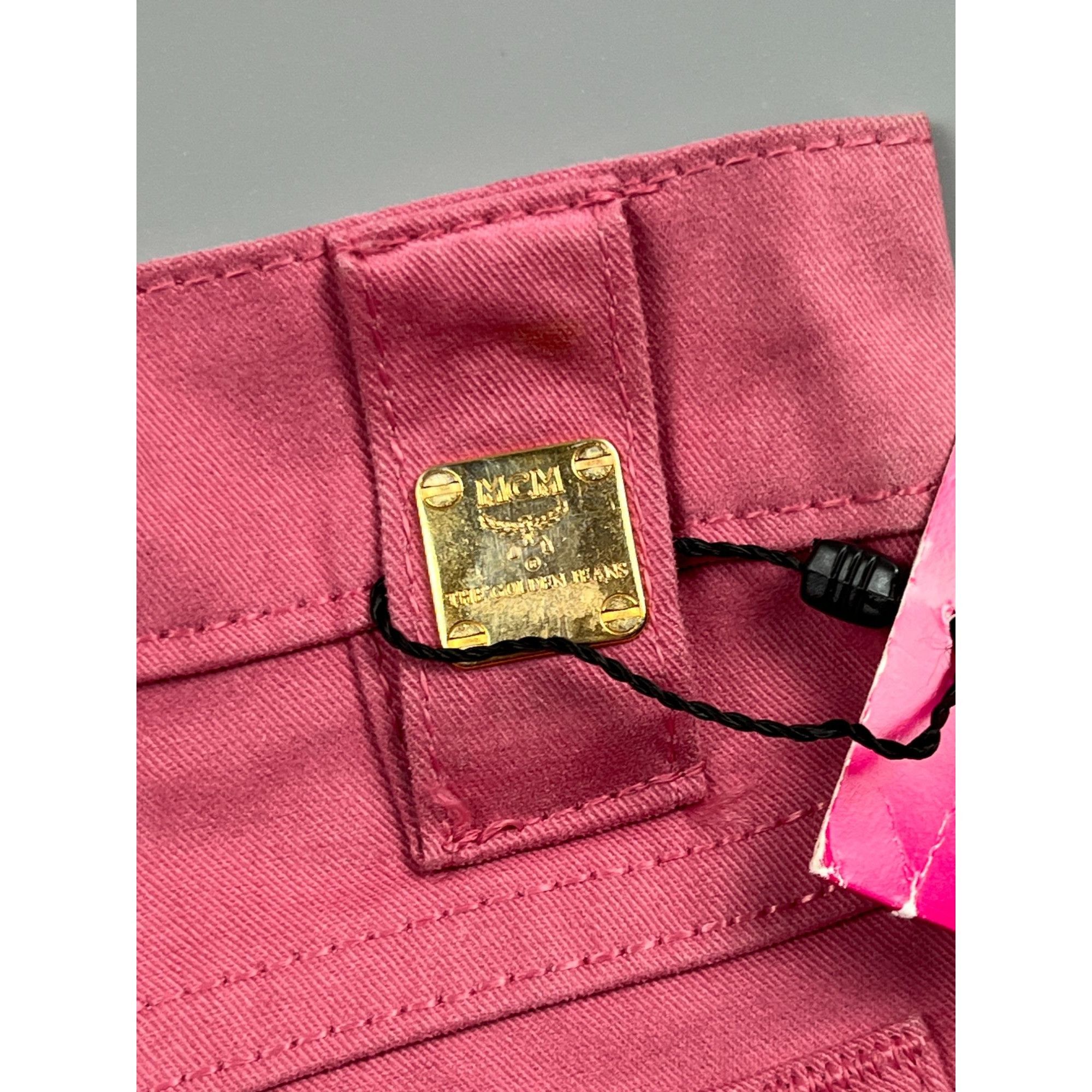 MCM MCM Pink Denim Pants Size 26 (Y0815) Size 26" / US 2 / IT 38 - 18 Thumbnail