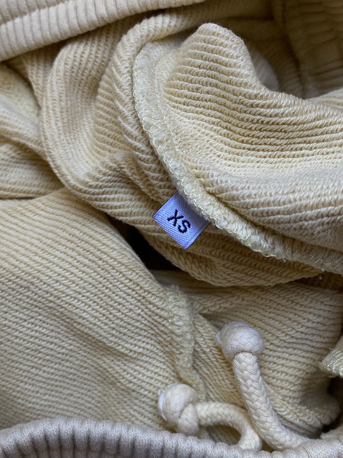 Pangaia Pangaia XS Organic Cotton Track Pants Cream Size 26" / US 2 / IT 38 - 4 Thumbnail
