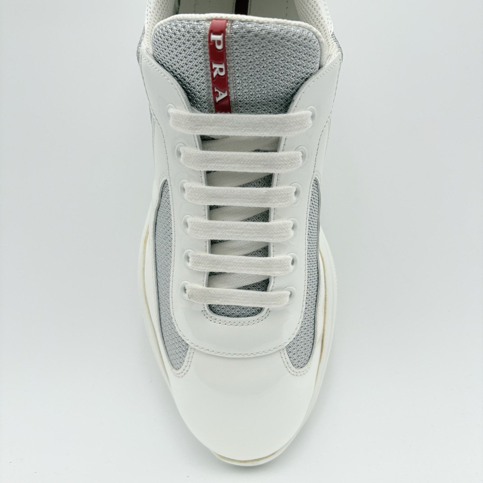Prada Prada Americas Cup ' White Grey ' | GREAT CONDITION! Size US 10.5 / EU 43-44 - 5 Thumbnail