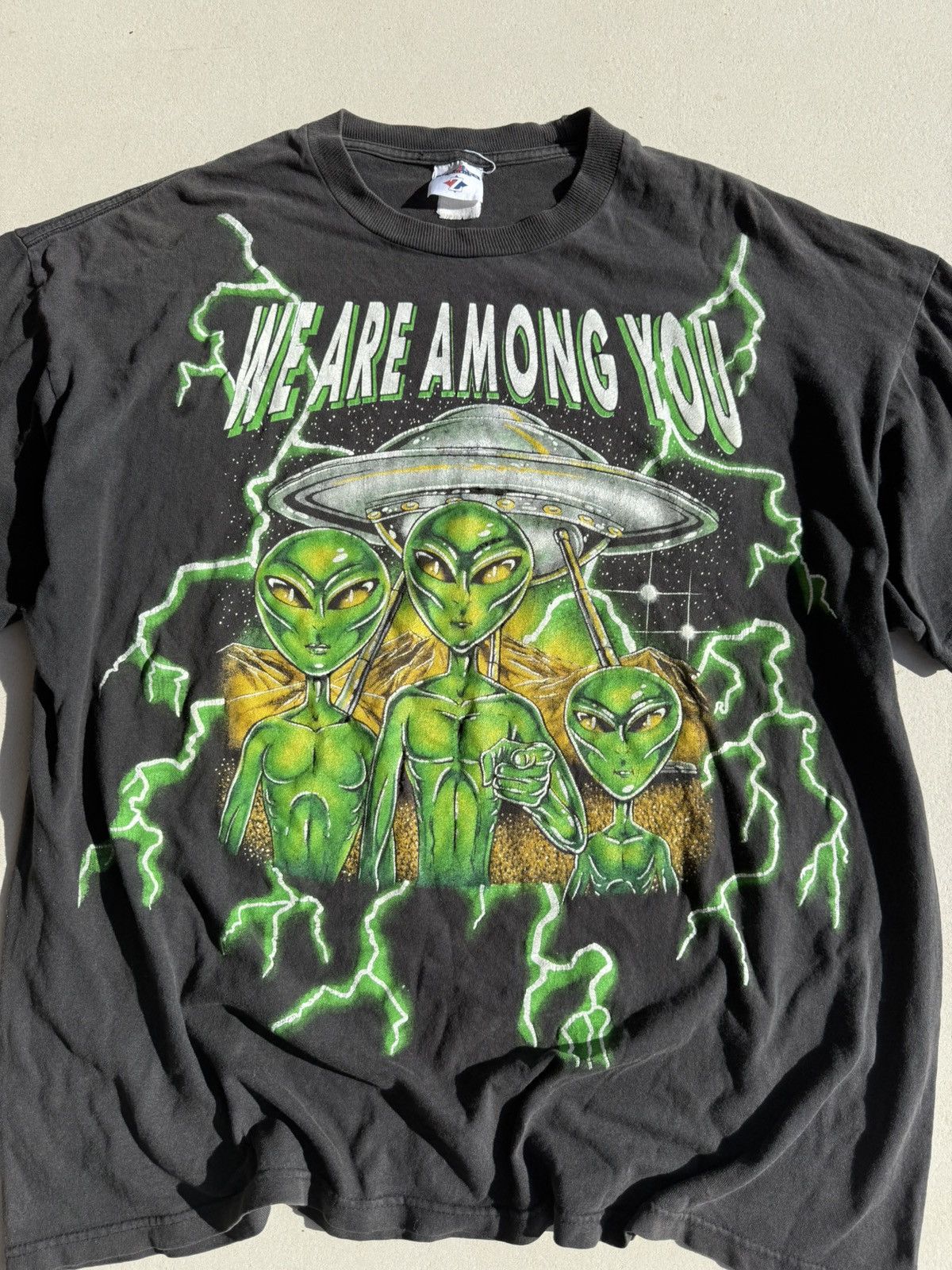 Other ❌SOLD❌ Thunder Aliens Vintage Tee Size US XL / EU 56 / 4 - 2 Thumbnail