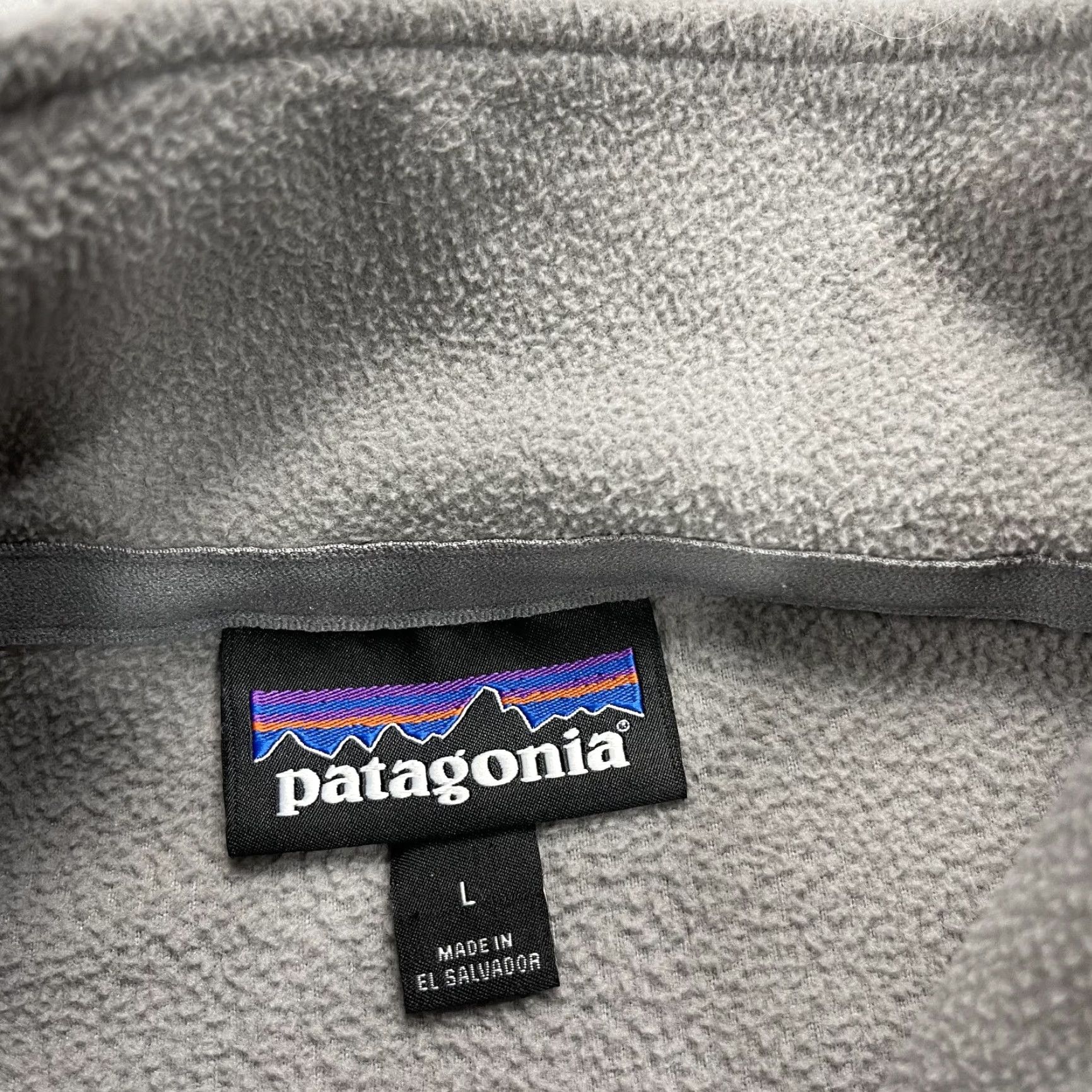 Patagonia Patagonia Jacket Womens L Gray Micro D Fleece Lightweight Pullover 1/4 Zip Size L / US 10 / IT 46 - 3 Thumbnail