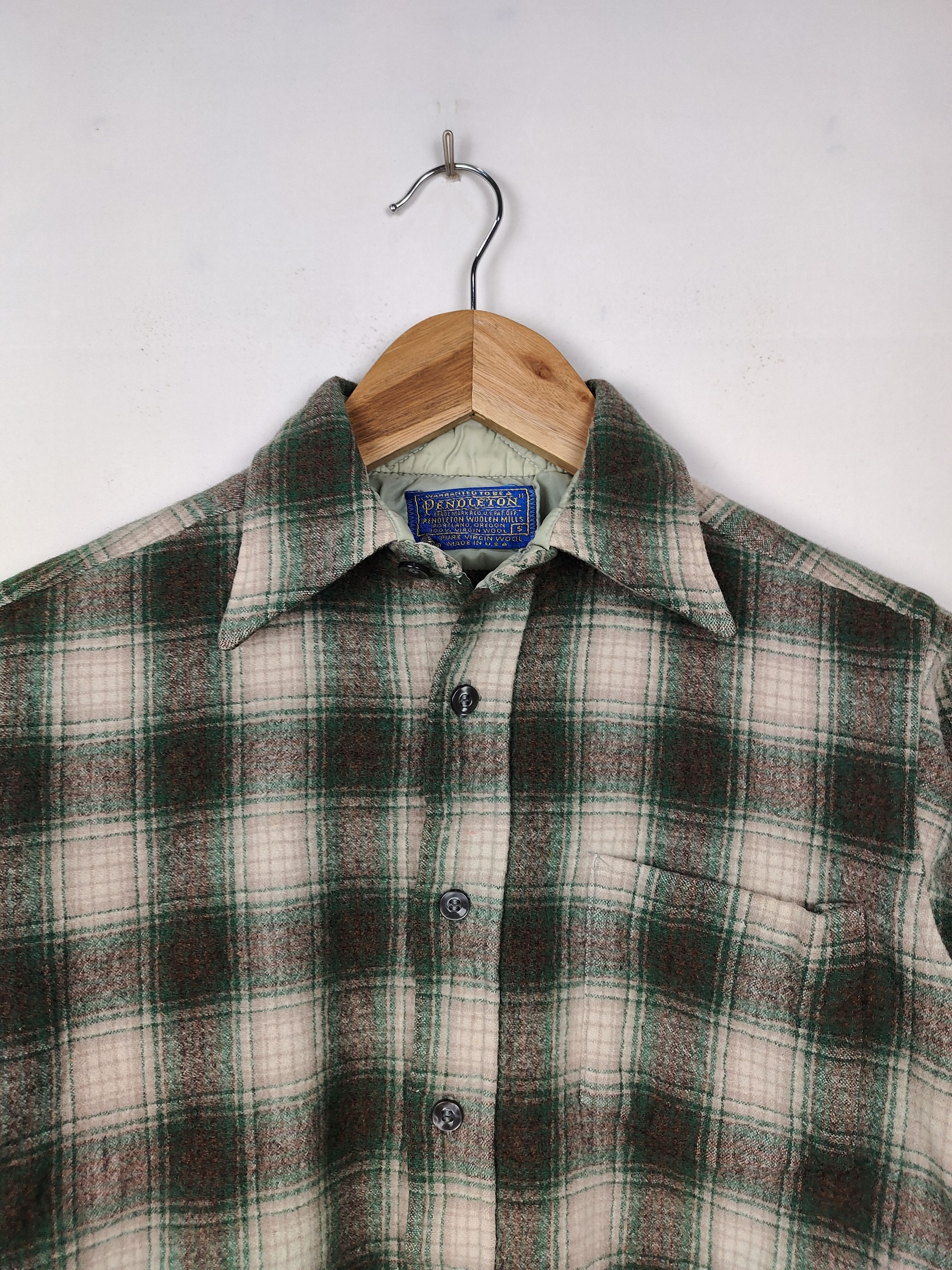 Pendleton × Vintage Vintage Pendleton Wool Flannel Shirt Size US S / EU 44-46 / 1 - 2 Thumbnail