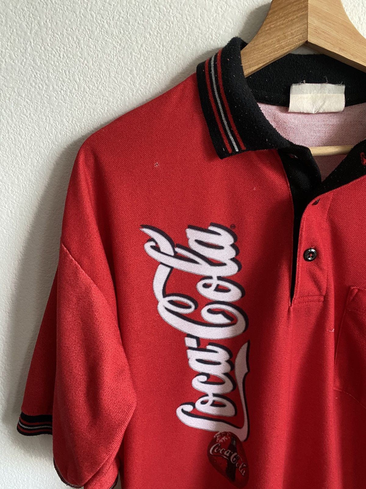 Coca Cola Vintage 90s Coca Cola Work Polo Shirt Size US XL / EU 56 / 4 - 5 Thumbnail