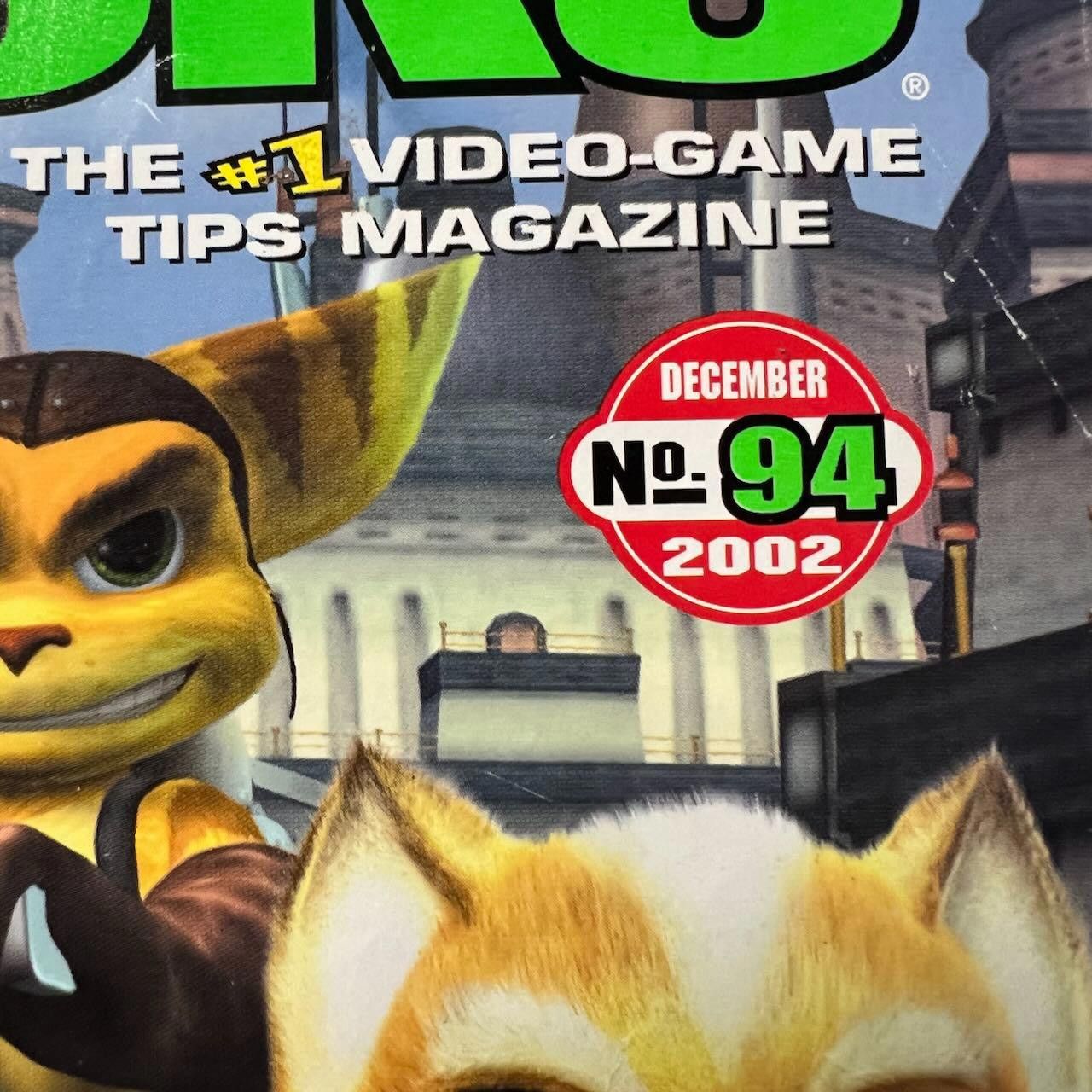 Nintendo VTG Tips & Tricks Magazine #94 DEC 2002 STAR FOX Cover RARE Size ONE SIZE - 3 Thumbnail