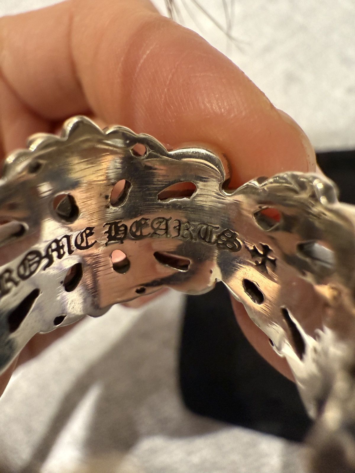 Chrome Hearts Chrome Hearts Double Floral Ring size 8 Size ONE SIZE - 6 Thumbnail