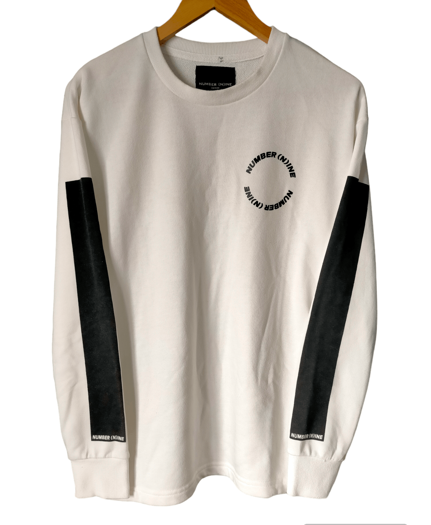 Number (N)ine Number(N)ine Crewneck Sweatshirt Spell Out Logo tee Size US M / EU 48-50 / 2 - 1 Thumbnail