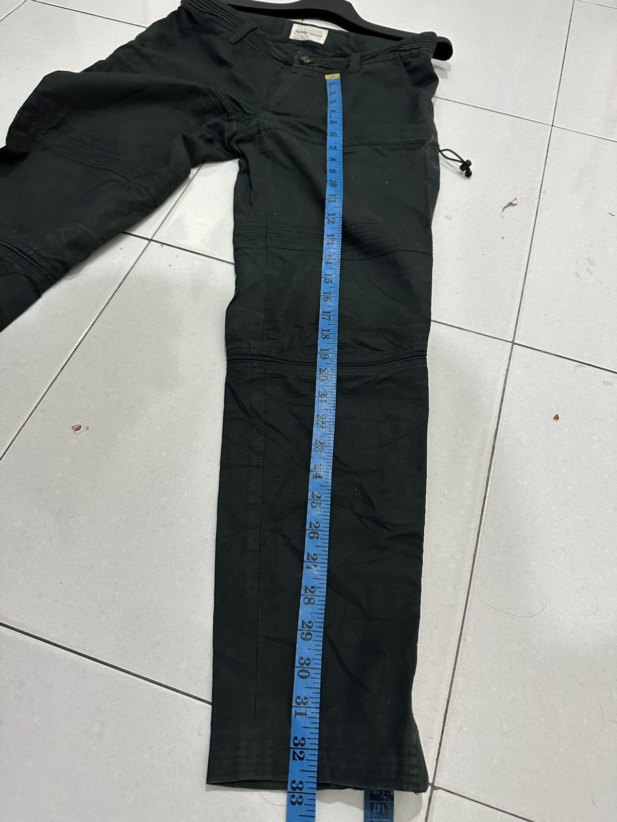 Issey Miyake × Tsumori Chisato × Vintage VTG Tsumori Chisato Cargo Trouser Pants Sz 29-30 Size US 30 / EU 46 - 17 Thumbnail