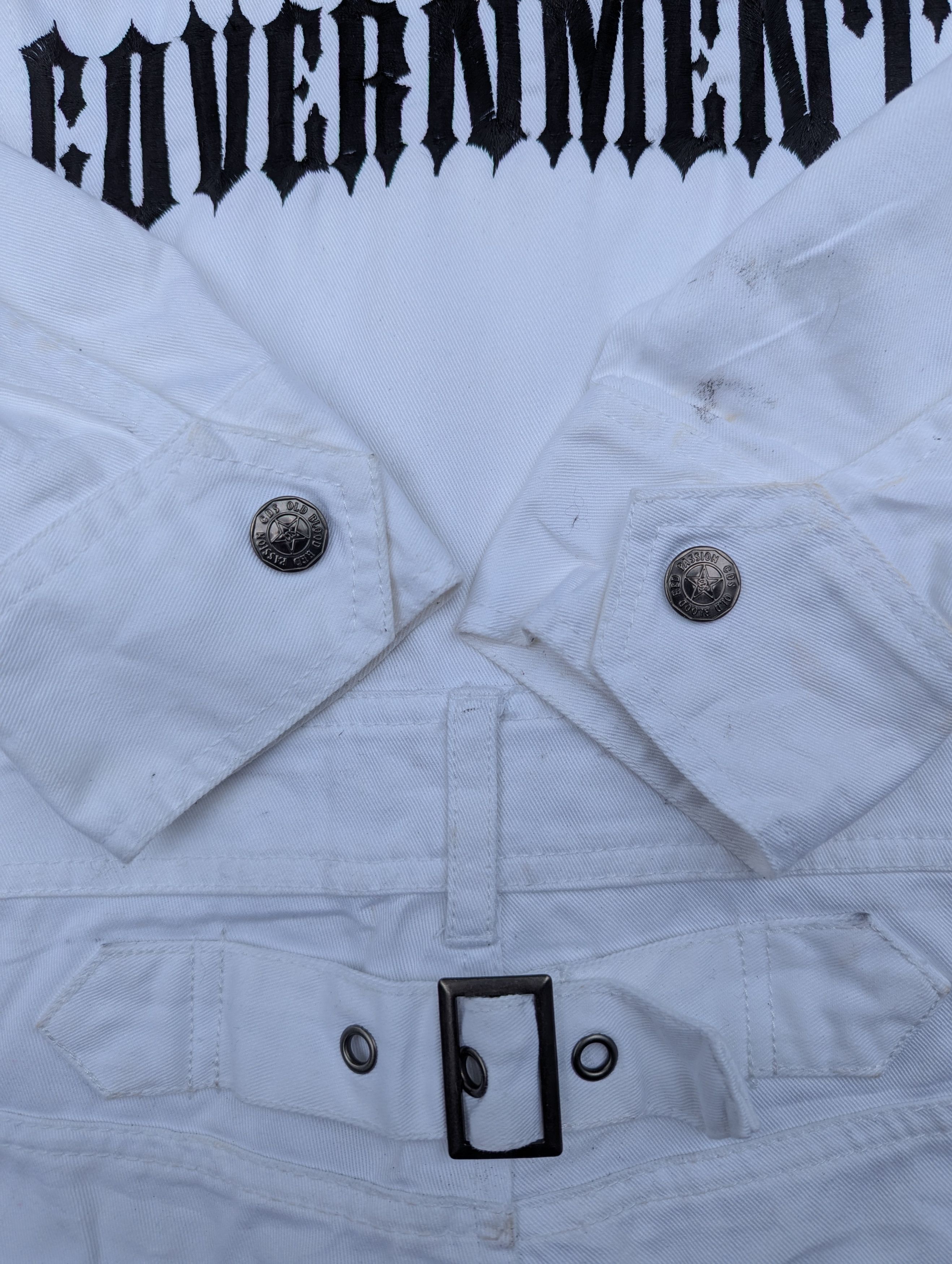 Seditionaries RARE Garhina Horse Shoe Coveralls inspired CHROME HEARTS Size US M / EU 48-50 / 2 - 5 Thumbnail