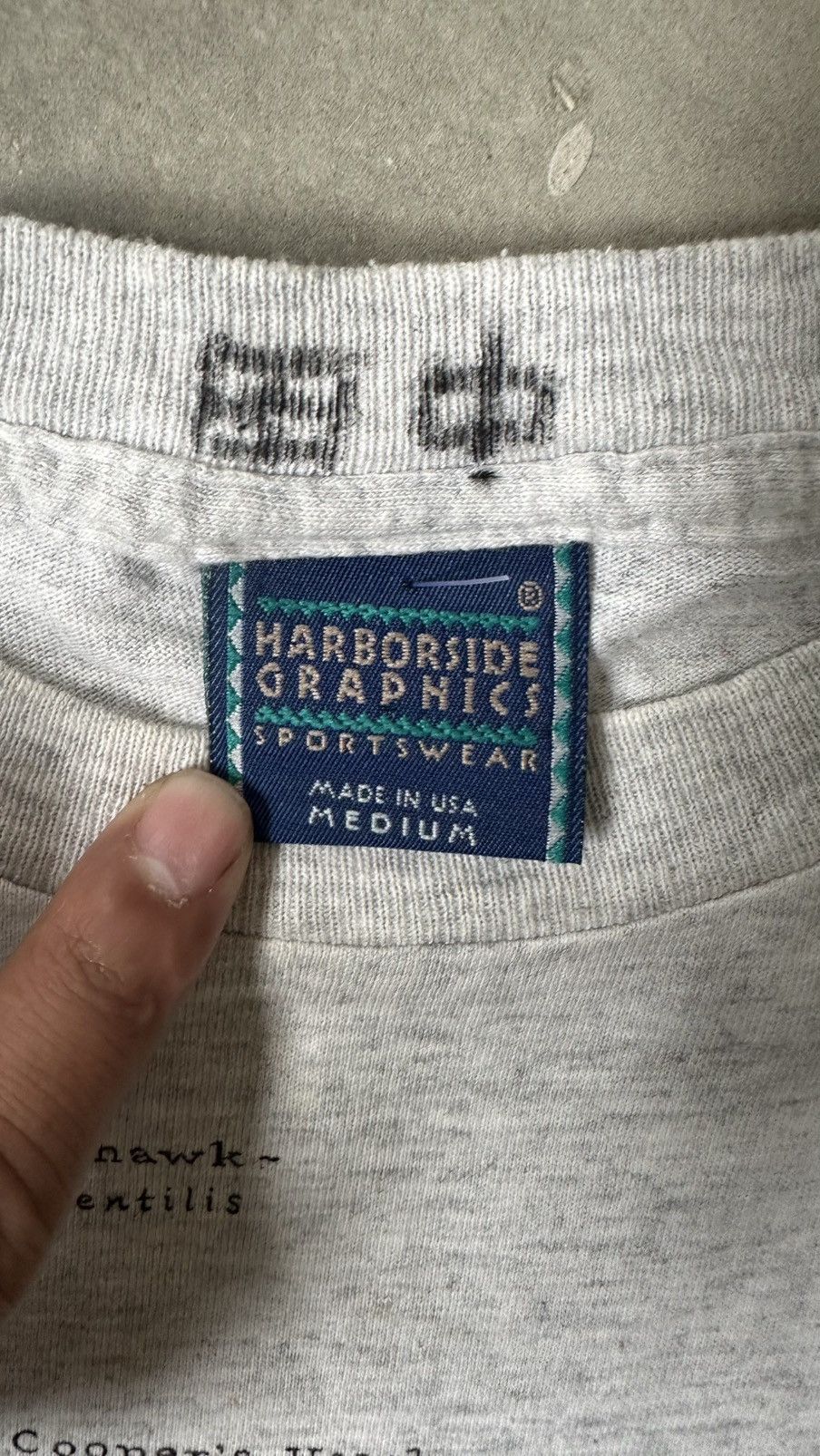 Vintage VINTAGE HAWKS HARBORSIDE TEE Size US M / EU 48-50 / 2 - 8 Thumbnail