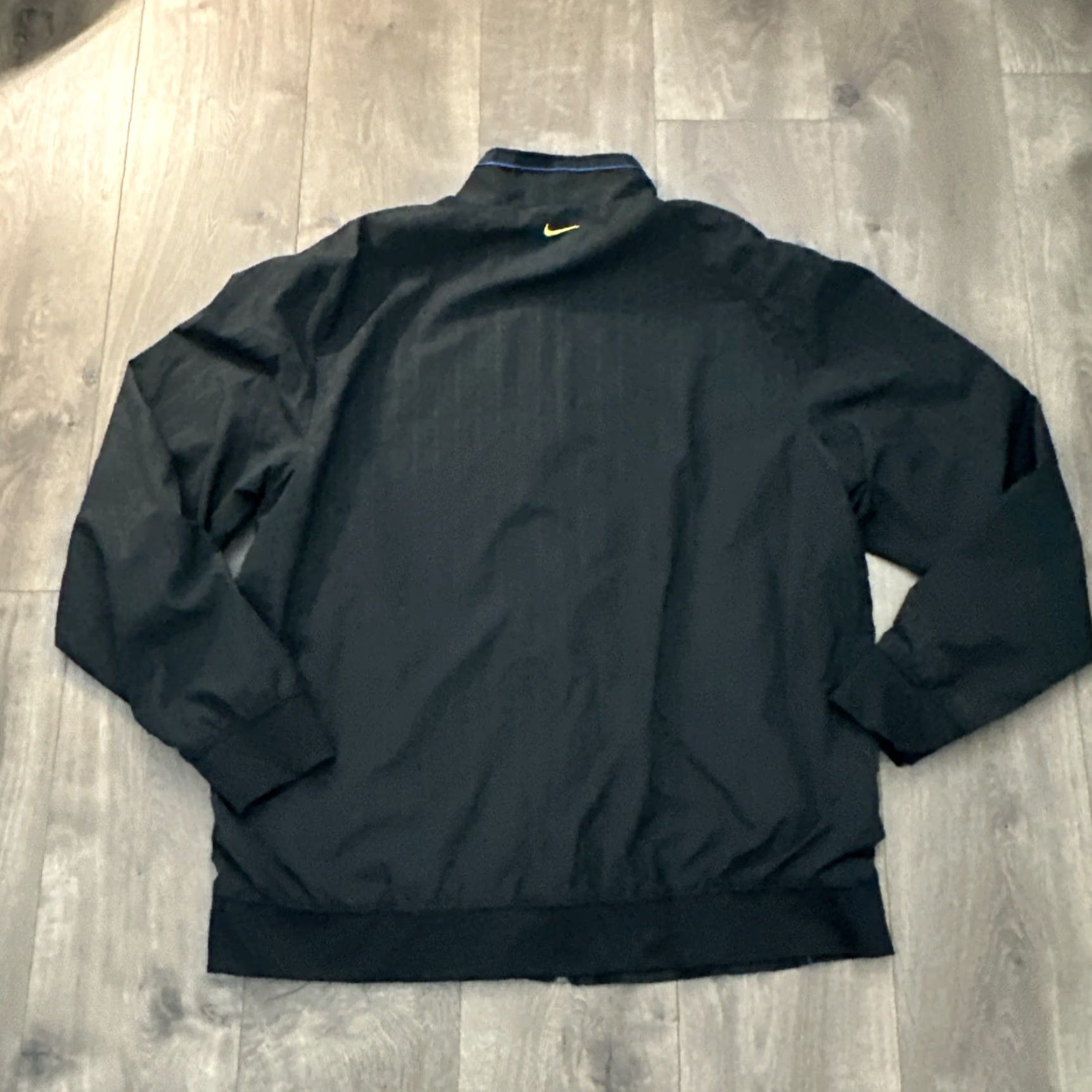 Nike VINTAGE Nike Air LeBron James L23 Track Jacket Full Zip Mens XXL Black/Yellow/Blue 90s Theme Size US M / EU 48-50 / 2 - 5 Thumbnail