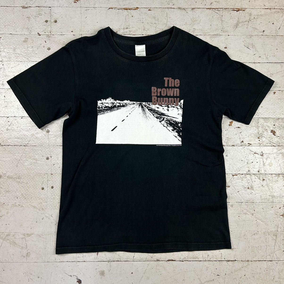 Number (N)ine Rare Number Nine Brown Bunny Movie Tee | Grailed