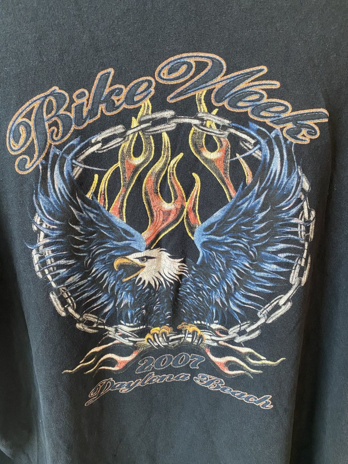 Other Vintage 2007 Daytona Beach Bike Week Tee Size US XL / EU 56 / 4 - 6 Thumbnail