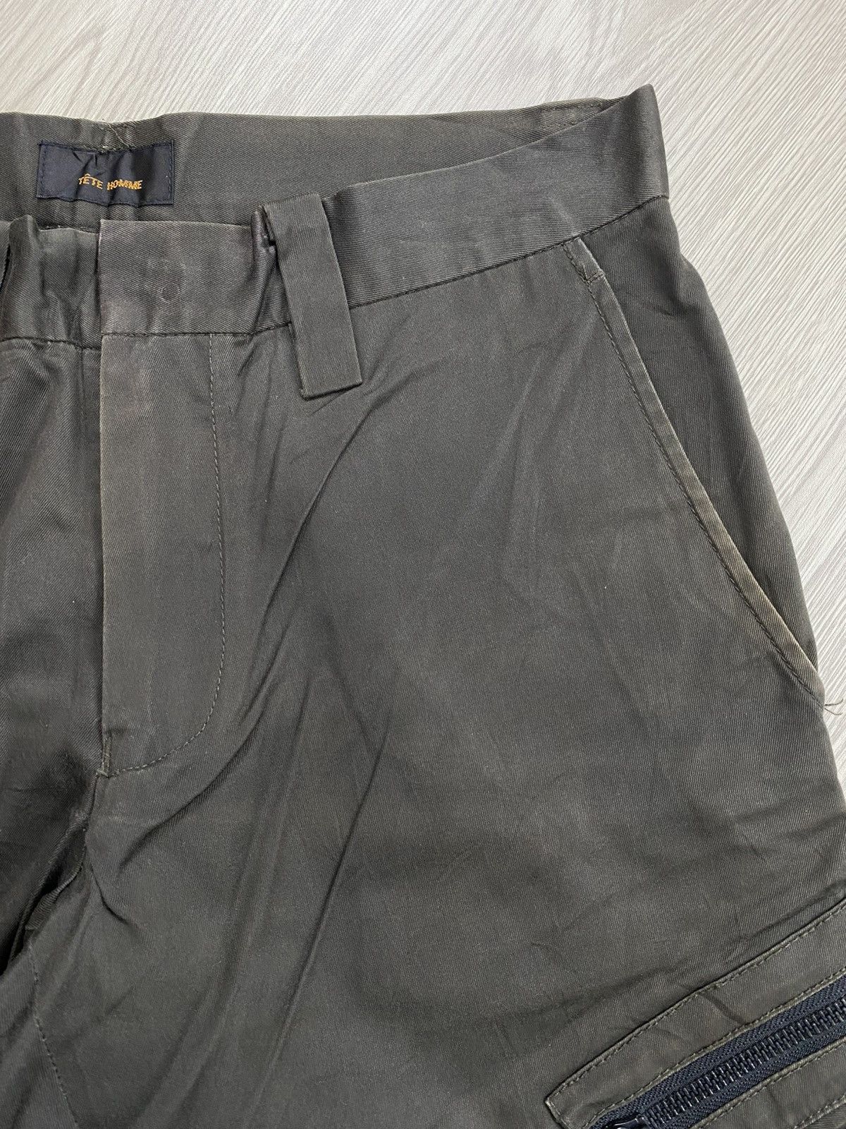 Ne-Net 2000s Nenet Issey Miyake 3D Bondage Cargo Flared Pants Y2K Size US 30 / EU 46 - 9 Thumbnail