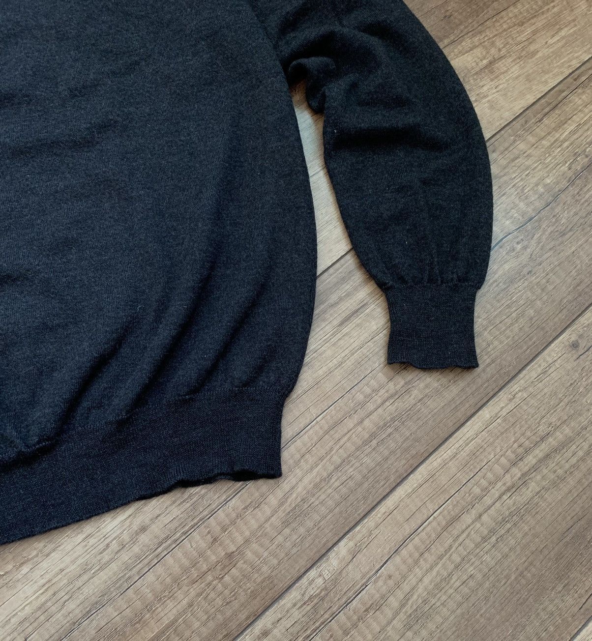 Fedeli Fedeli 1/4 Zip Sweater Pullover Wool Size US L / EU 52-54 / 3 - 6 Thumbnail