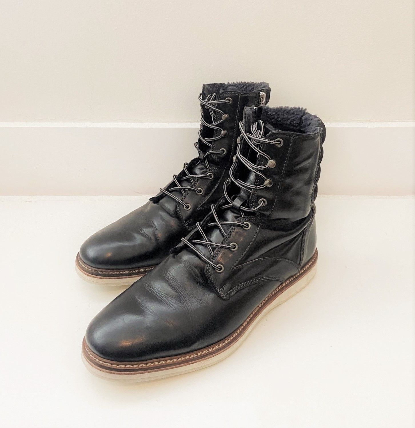 Allsaints Winter Boots Sherpa Lined Size US 11 / EU 44 - 2 Thumbnail