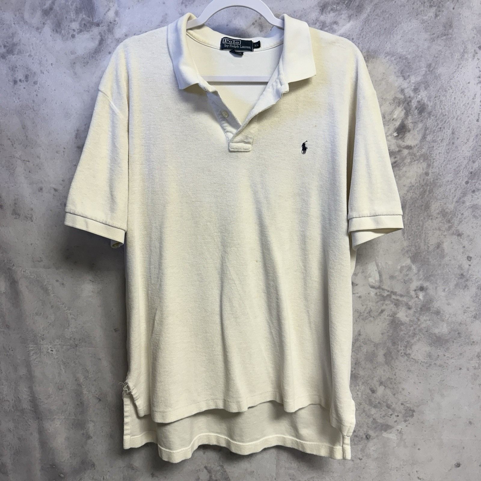 Polo Ralph Lauren Ralph Lauren Polo Terry Cloth Shirt Mens XL 25x28 White Shor Size US XL / EU 56 / 4 - 1 Thumbnail