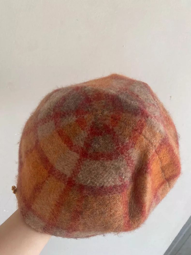 Vivienne Westwood Vivienne Westwood Saturn Star checked midsize berets Size ONE SIZE - 3 Thumbnail