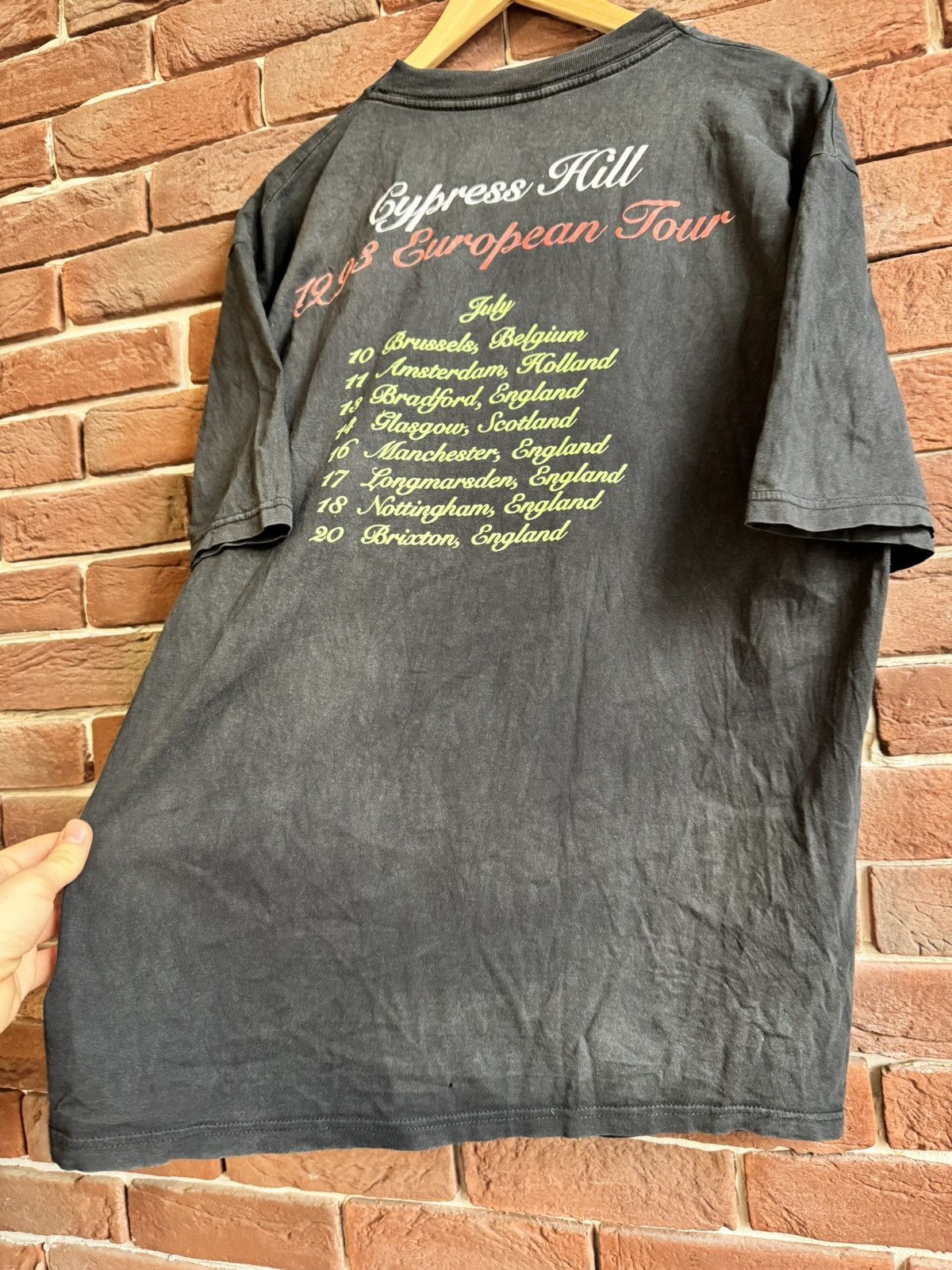Band Tees 🔥Rare Vintage Cypress Hill 1993 Euro Tour Rap Band Tee XL Size US XL / EU 56 / 4 - 6 Thumbnail