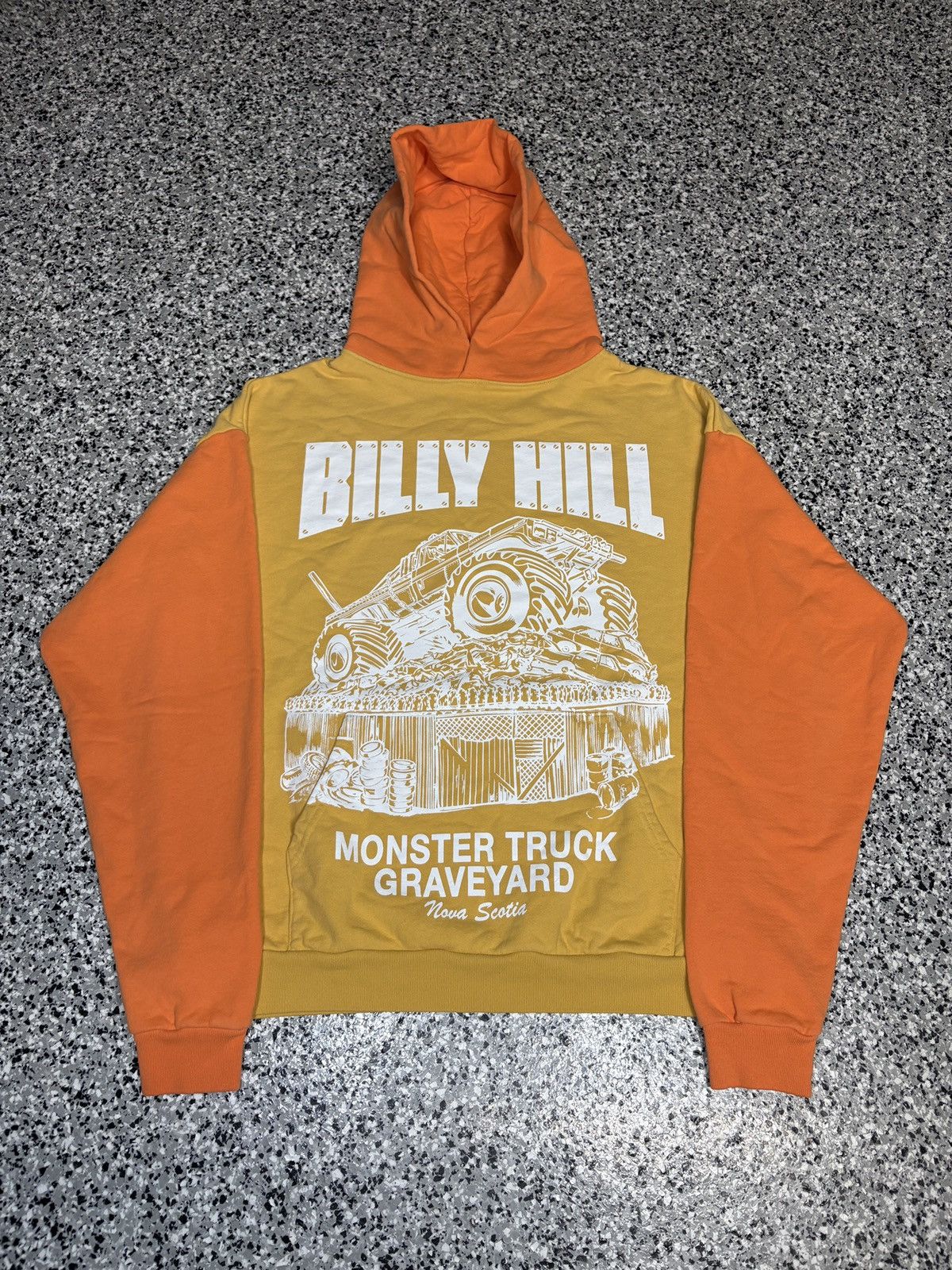 Billy Hill 2021 Billy Hill Collection #3 Orange/Yellow Hoodie Size XL Size US XL / EU 56 / 4 - 1 Thumbnail