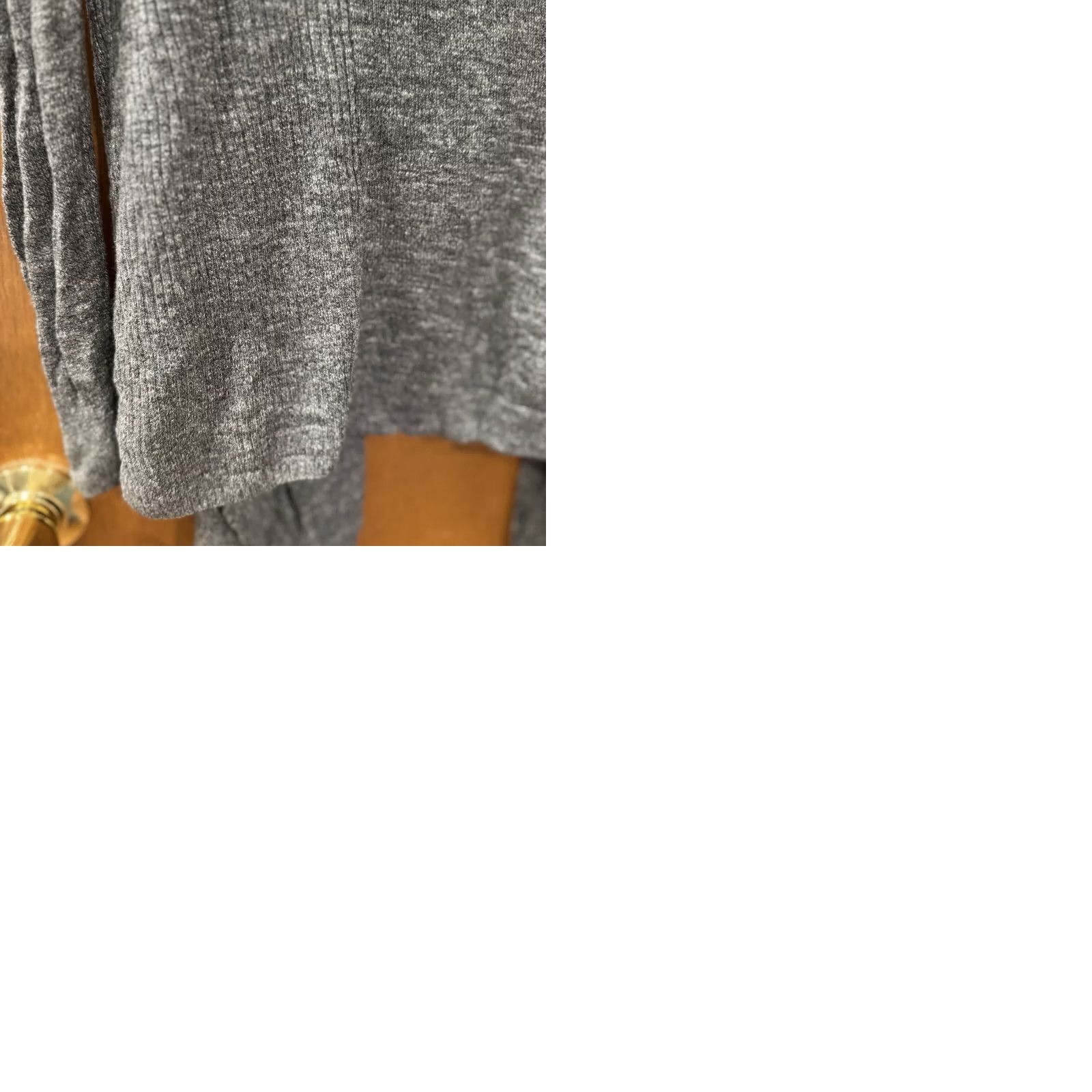 Vince Vince Gray Open Lightweight Drape Cardigan Linen Viscose Blend XS Minimalist Size XS / US 0-2 / IT 36-38 - 9 Thumbnail