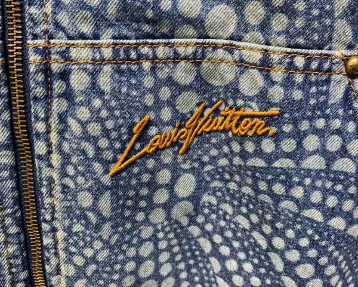 Louis Vuitton LOUIS VUITTON Yayoi Kusama co branded denim print jacket Size US L / EU 52-54 / 3 - 5 Thumbnail