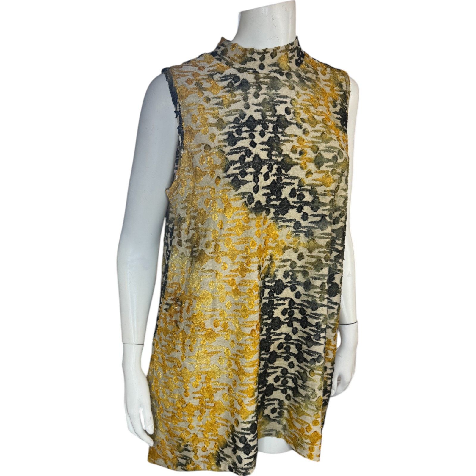 Other LOGO by Lori Goldstein Tie Dye Clip Sleeveless Top Medium Size M / US 6-8 / IT 42-44 - 5 Thumbnail