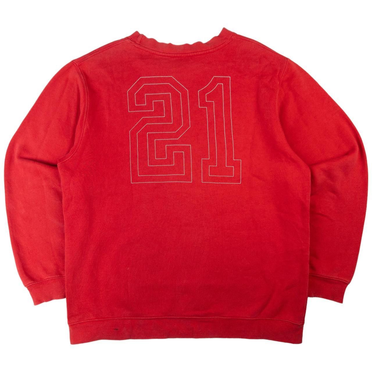 Stussy Vintage Stussy 21 Embroidered Sweatshirt Size M Size US M / EU 48-50 / 2 - 2 Thumbnail