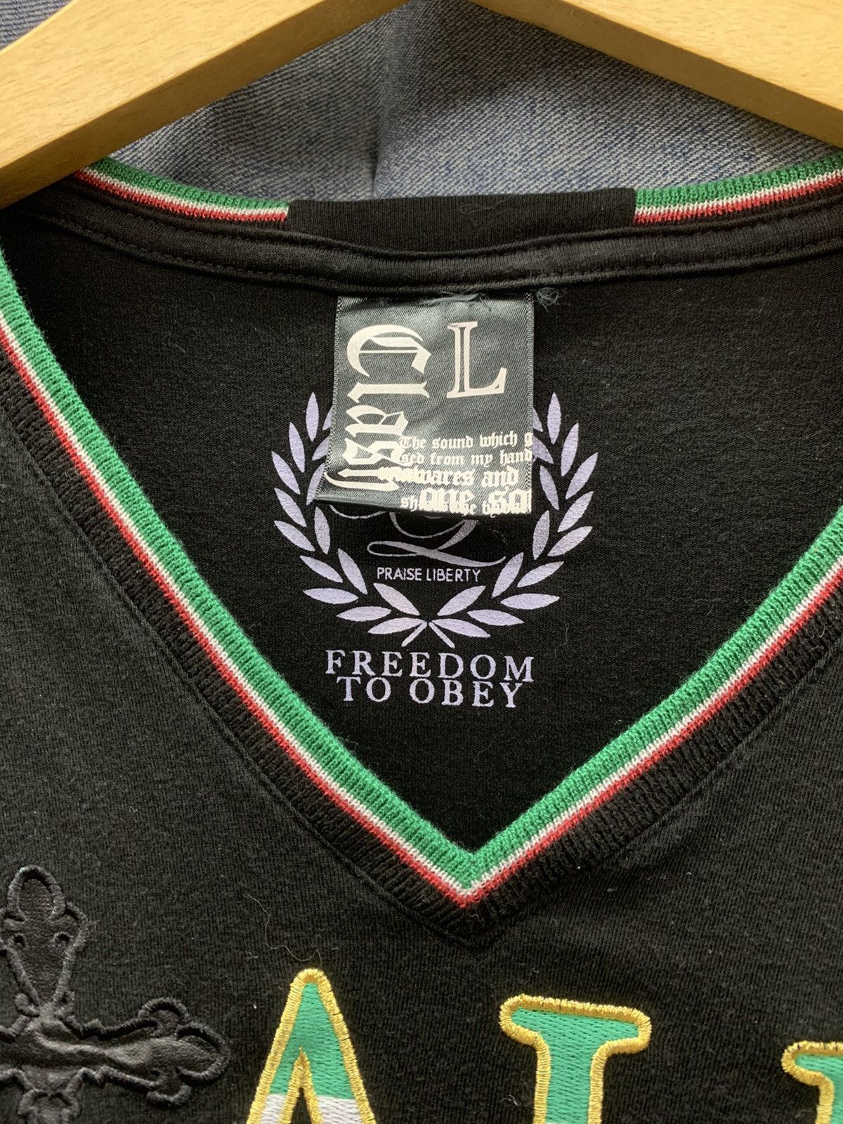 Hysteric Glamour × If Six Was Nine × Japanese Brand ITALIA FreedoM to obey criss cross style Size US M / EU 48-50 / 2 - 6 Thumbnail