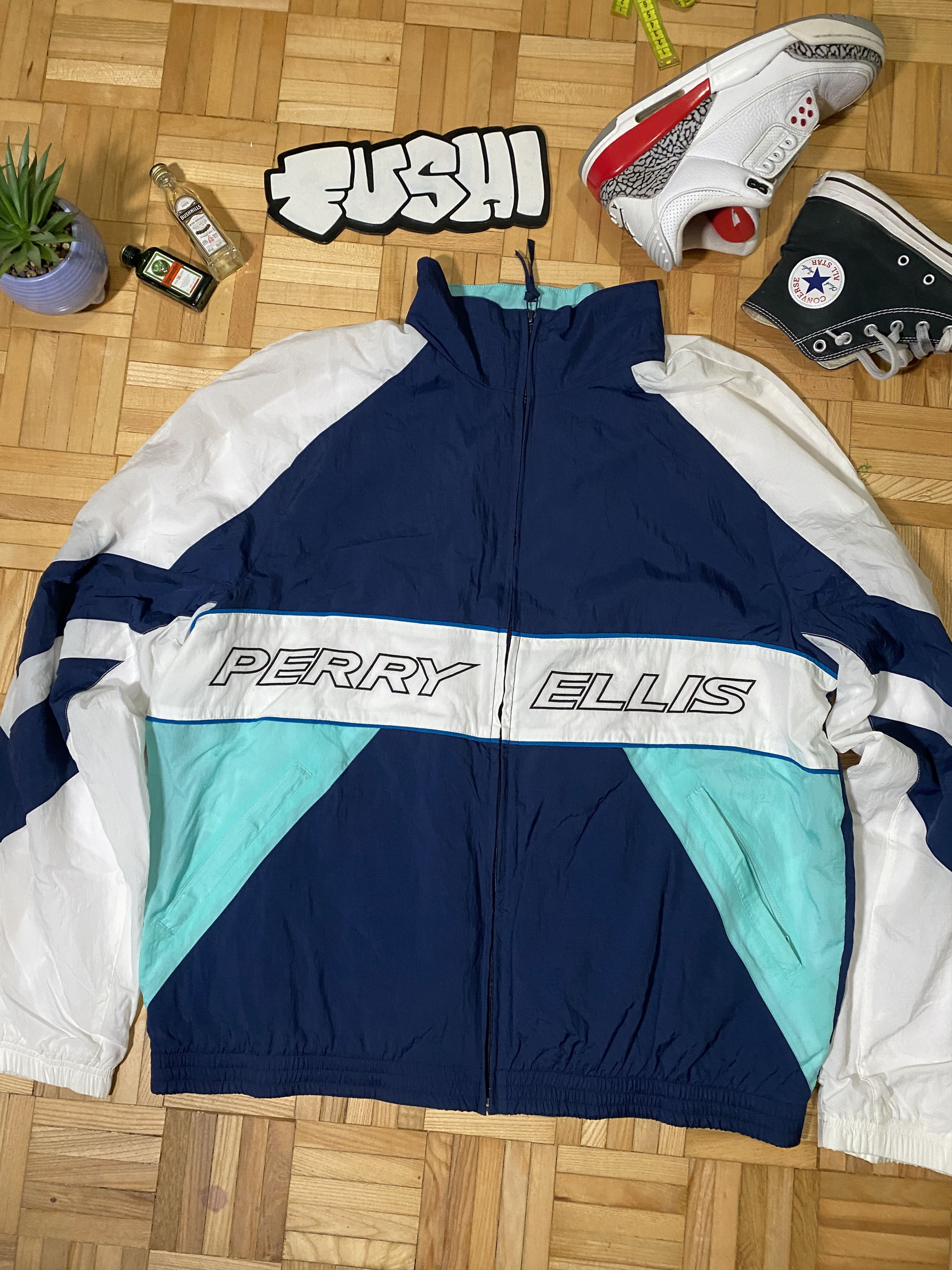 Perry ellis jacket 90's deals