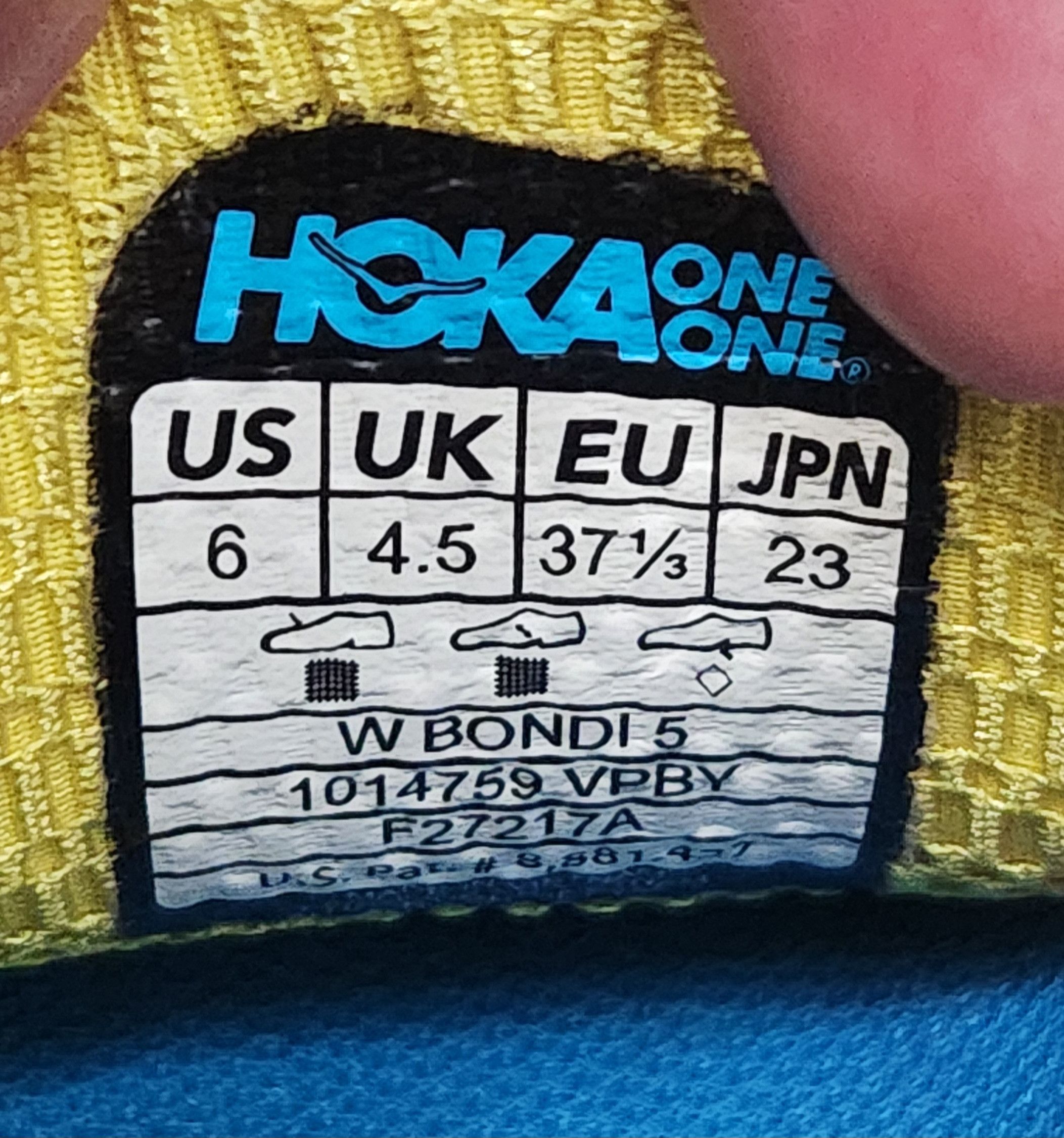 Hoka Hoka One One Bondi 5 Red Pink Running Walking 1014759 Sz 6 Size US 6 / IT 36 - 11 Thumbnail