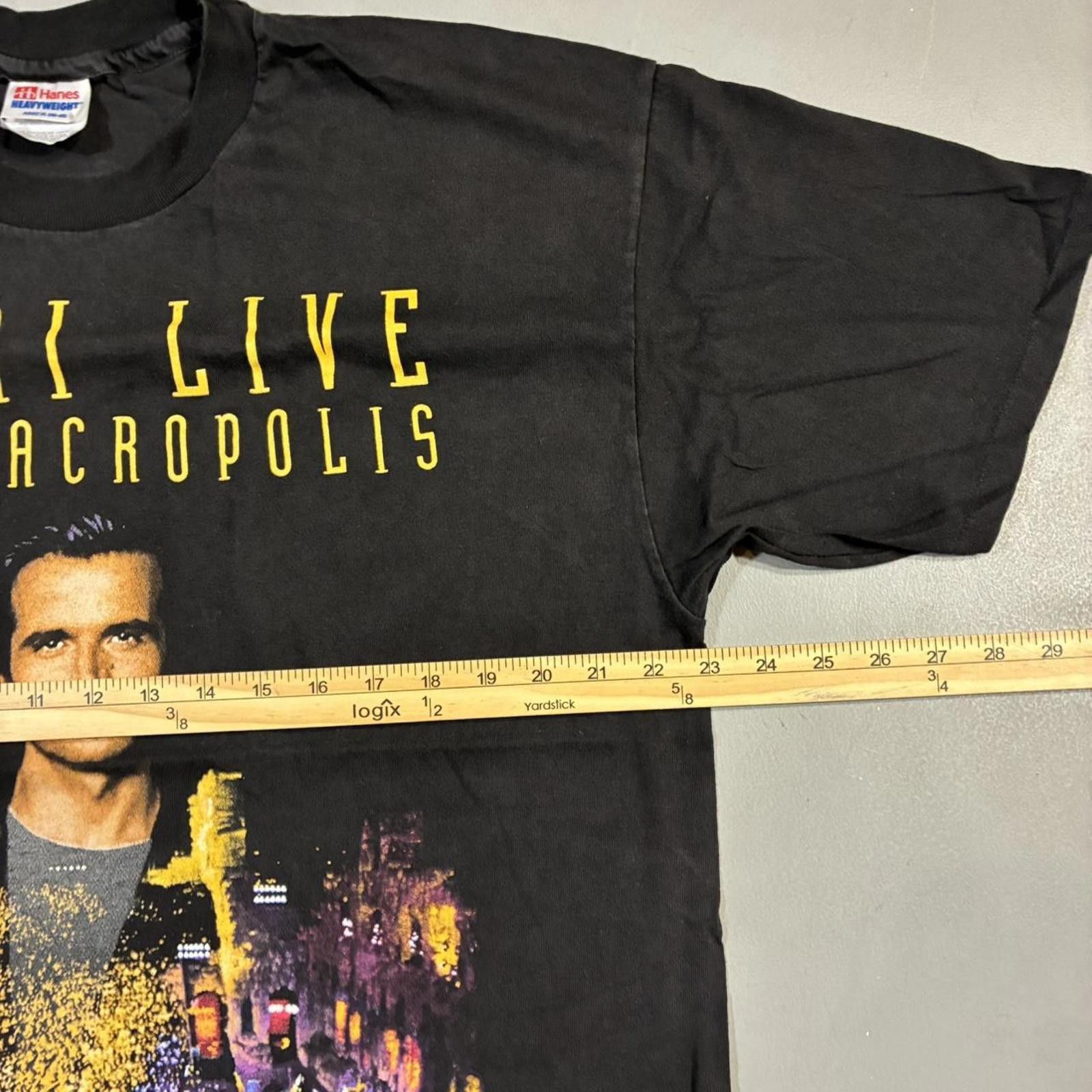 Other Vintage 1990s Yanni Concert Tee Single Stitch Size US XL / EU 56 / 4 - 6 Thumbnail