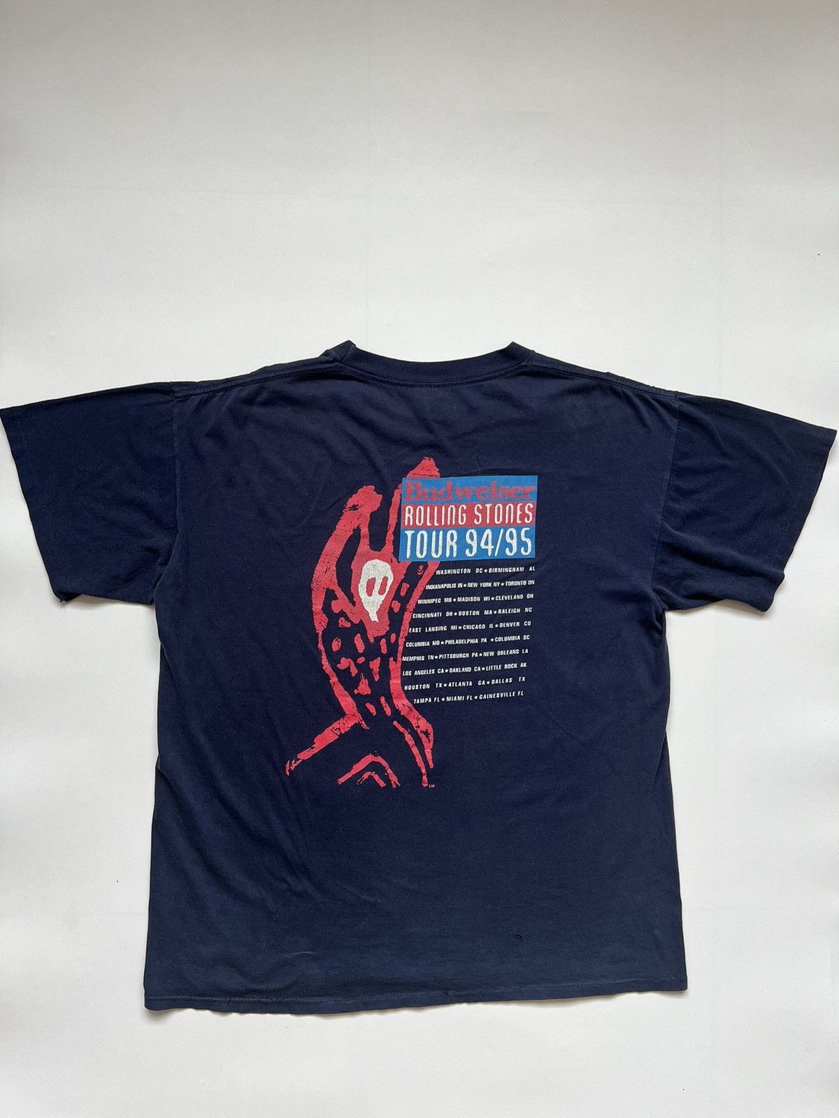 Band Tees 1990s Rolling Stones Voodoo Lounge Tour Size US XL / EU 56 / 4 - 2 Thumbnail